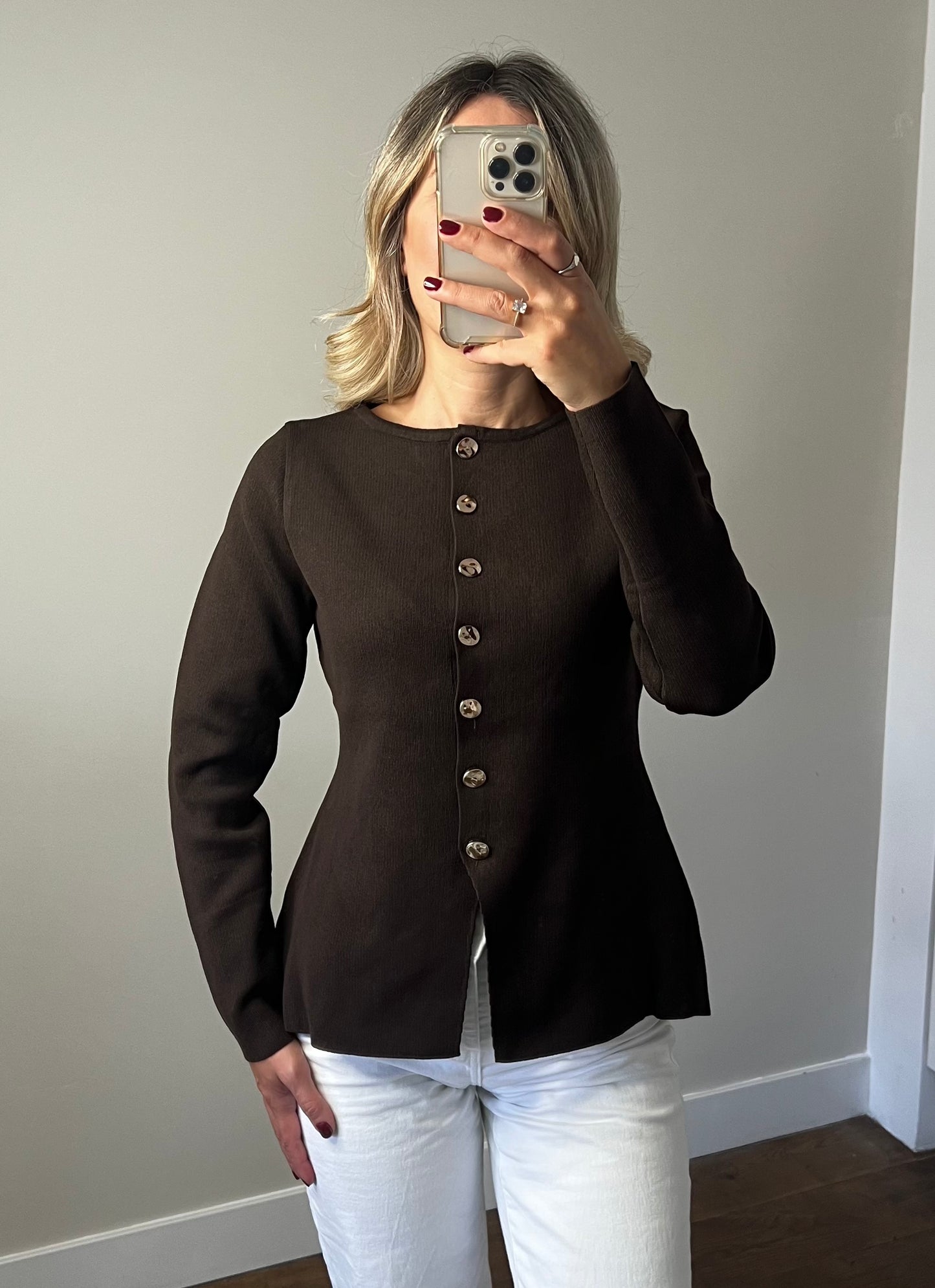 LOD of Love – Elegant Getailleerd Choco Vest