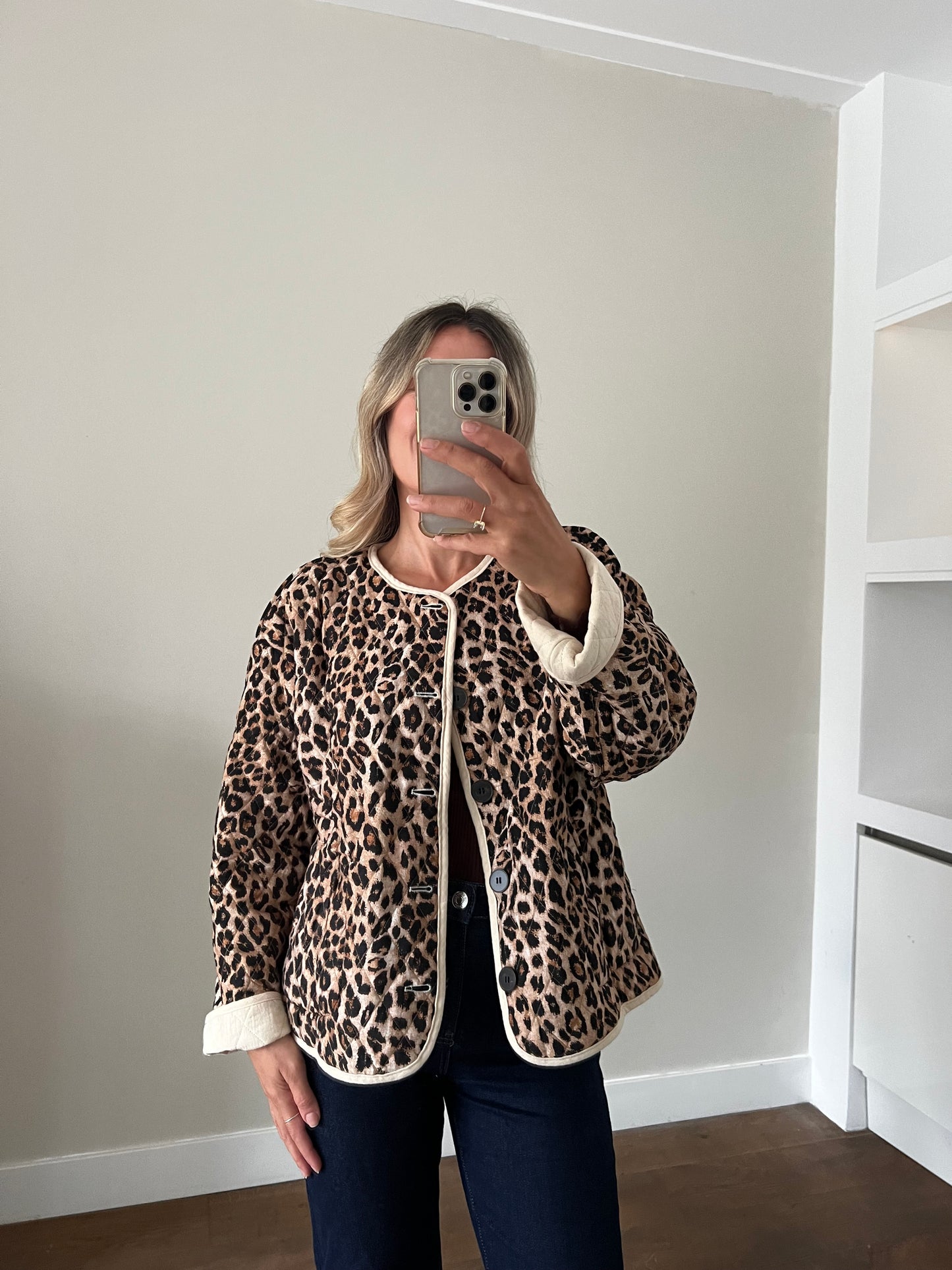 LOD of Love – Reversible Jas Beige Leopard