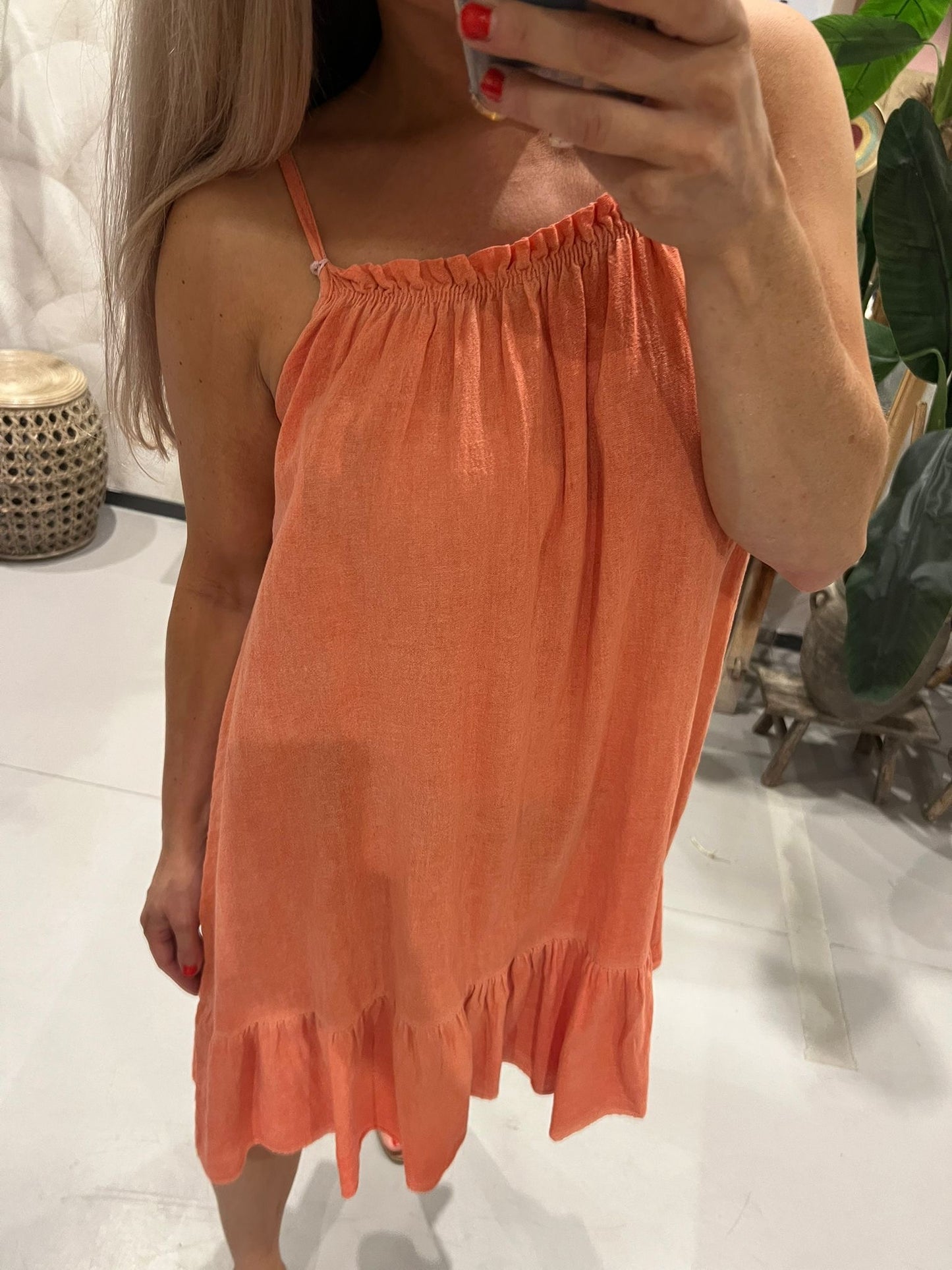 LOD of Love – Katoenen Jurk Fay Oranje