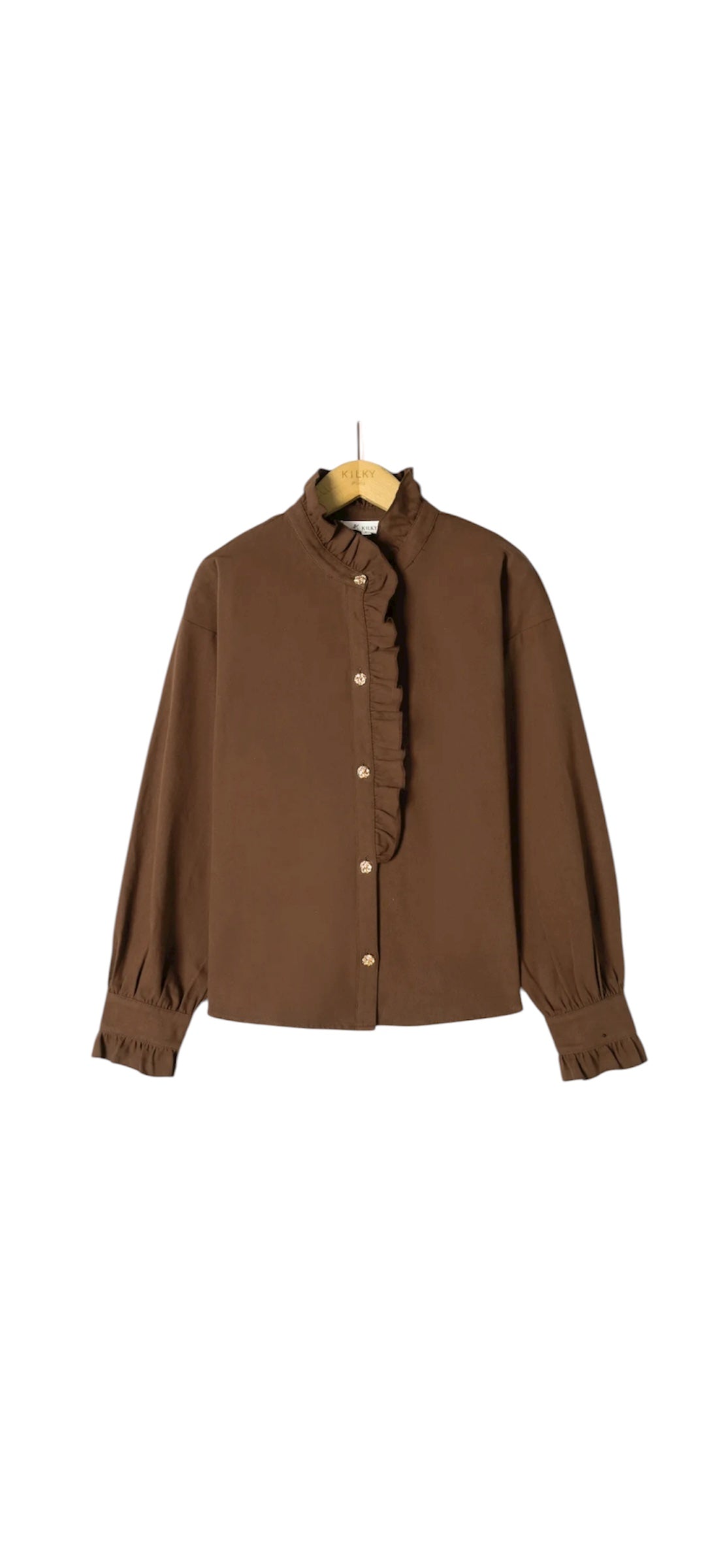 LOD of Love – Choco Ruffle Blouse