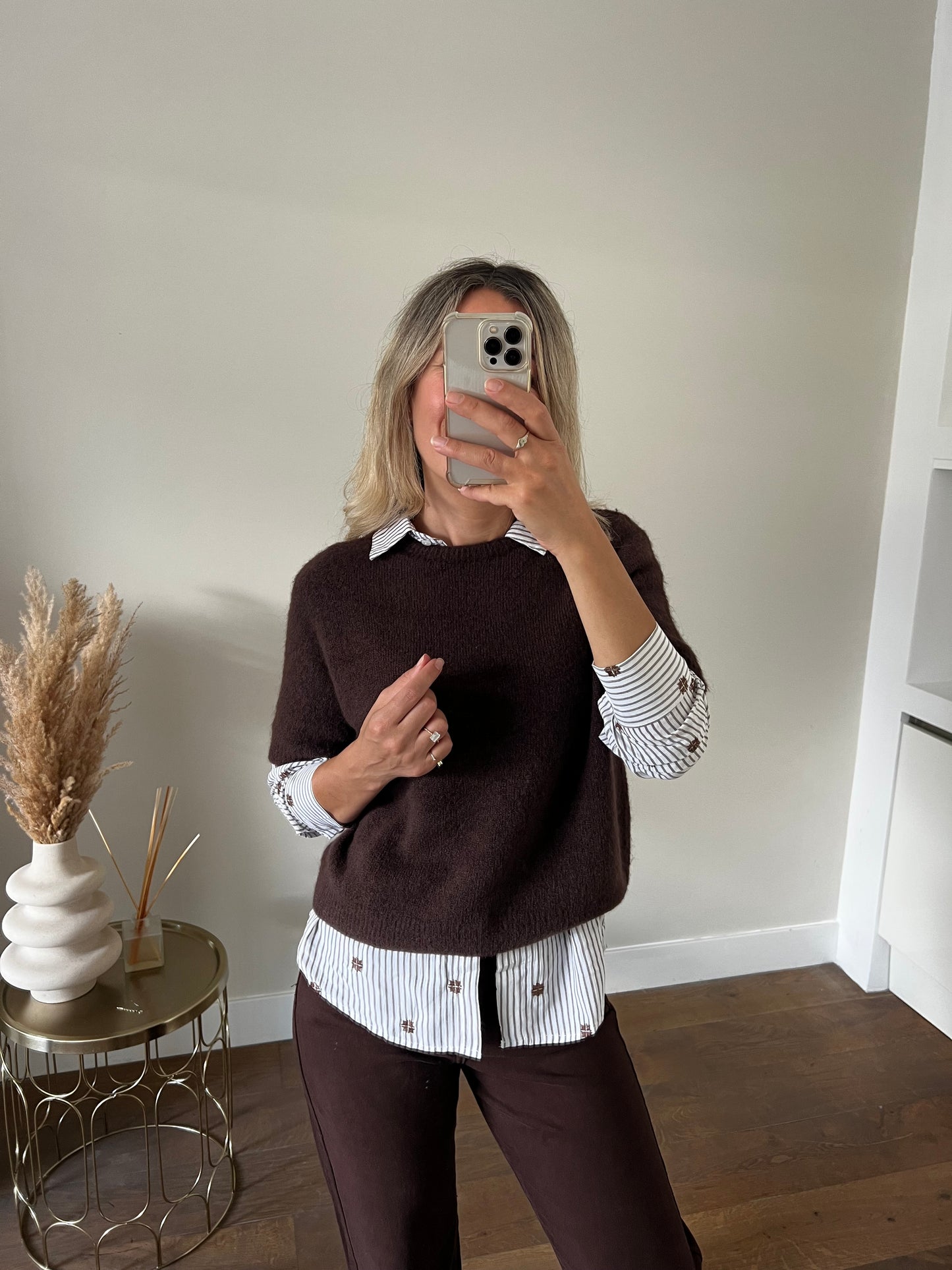 LOD Of Love - Soft Sweater Alpaka Bruin