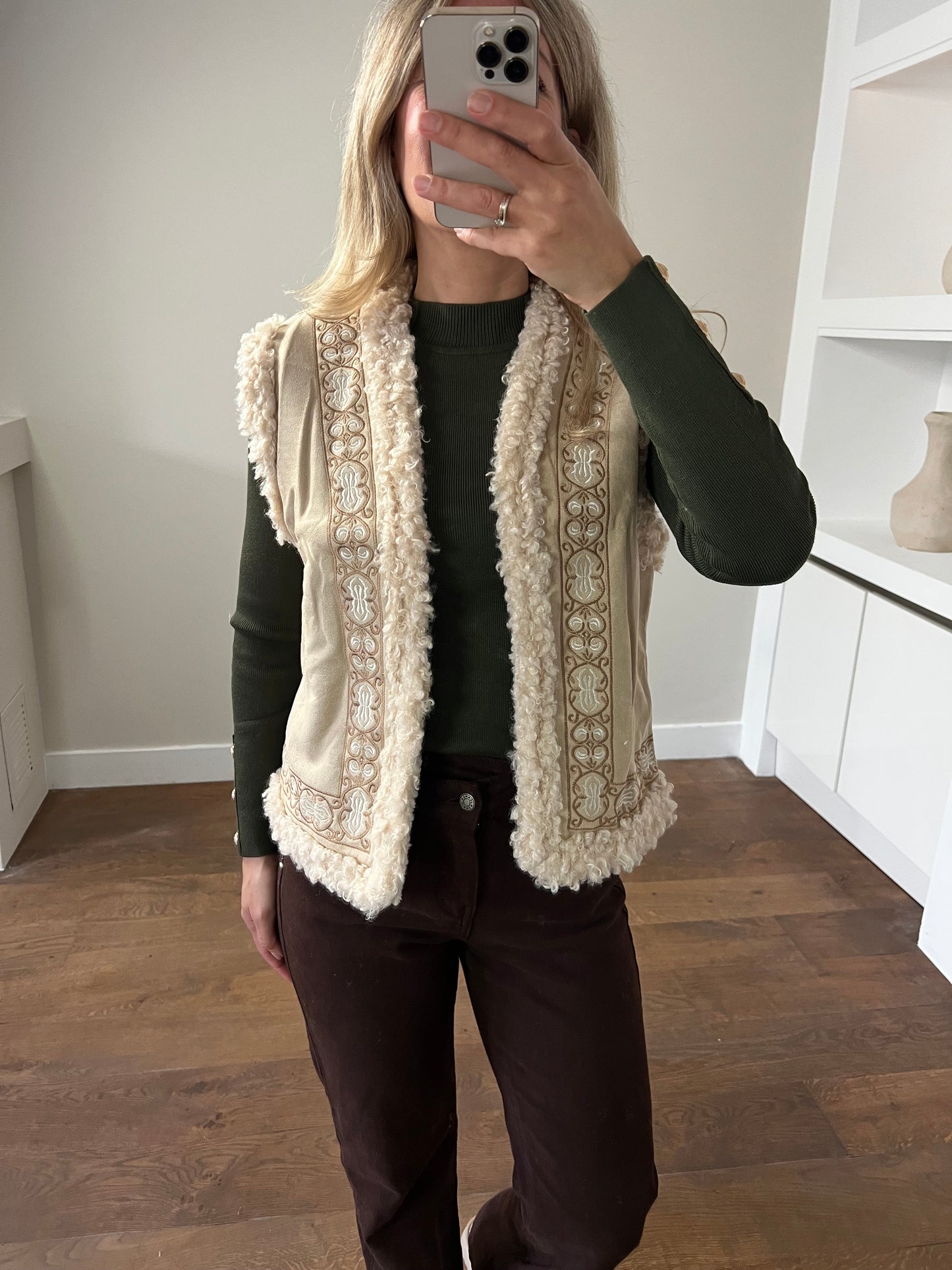 LOD of Love – Bohemian Faux Shearling Gilet