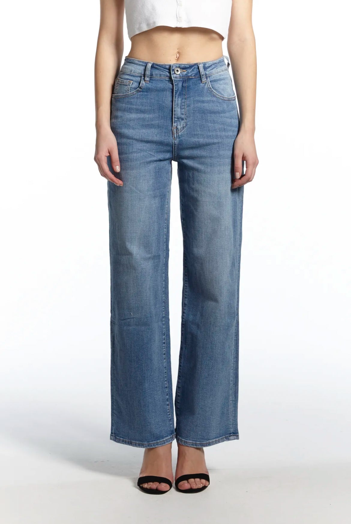 LOD of Love - Jeans Wide Leg Blue Mila