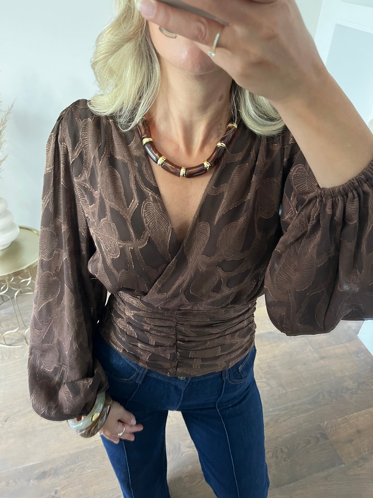 LOD of Love – Emma Blouse Brown