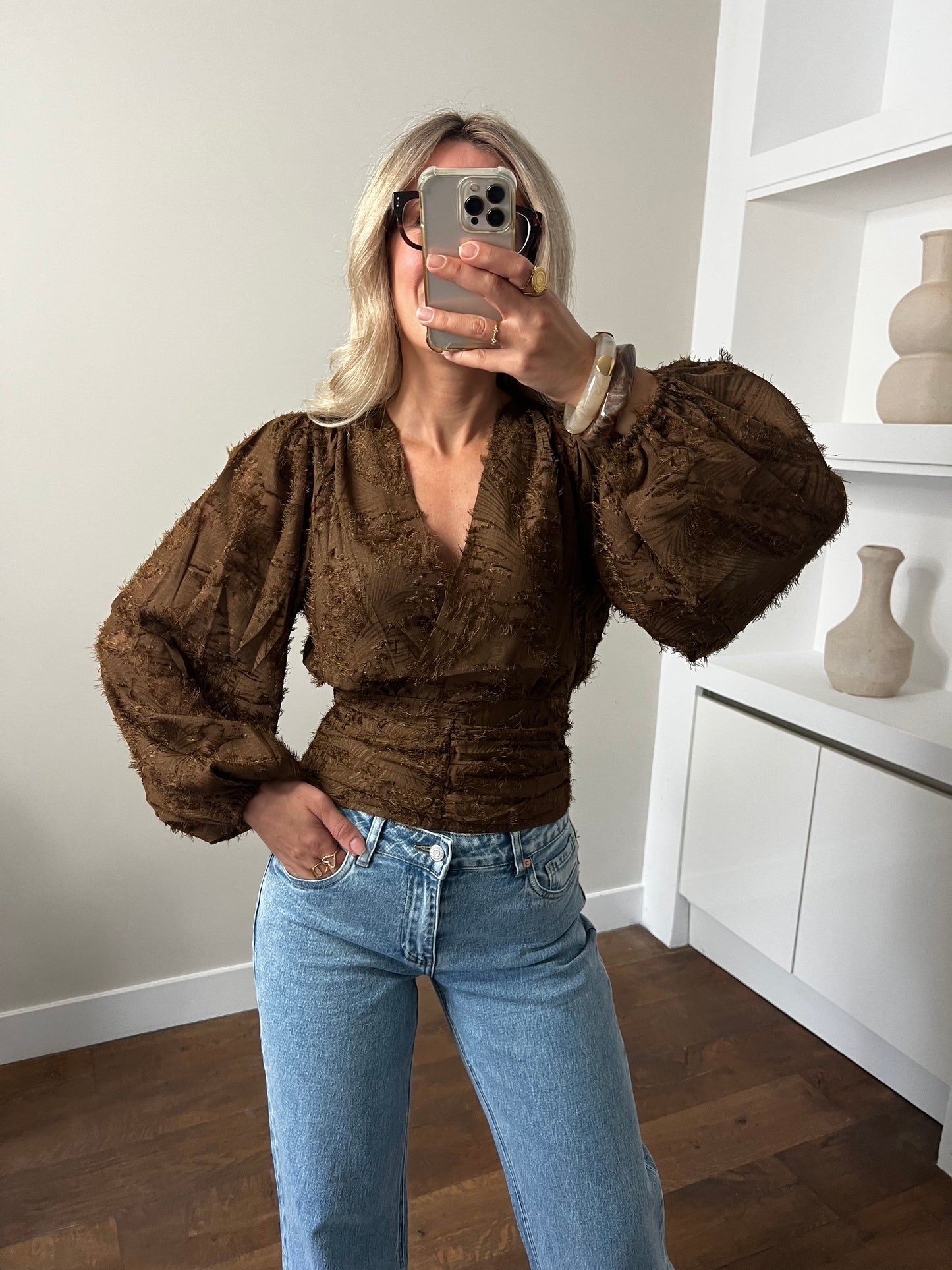 LOD of Love – Emma Top Brown Fluffy