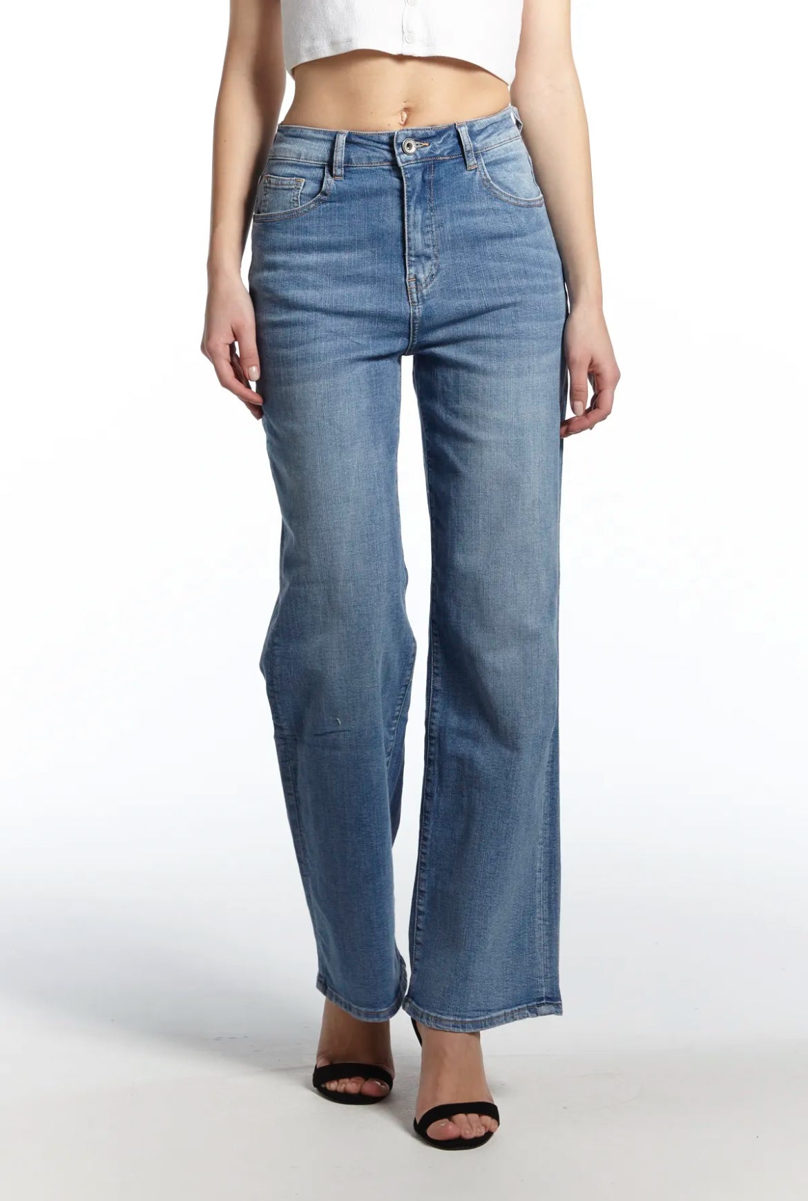 LOD of Love - Jeans Wide Leg Blue Mila