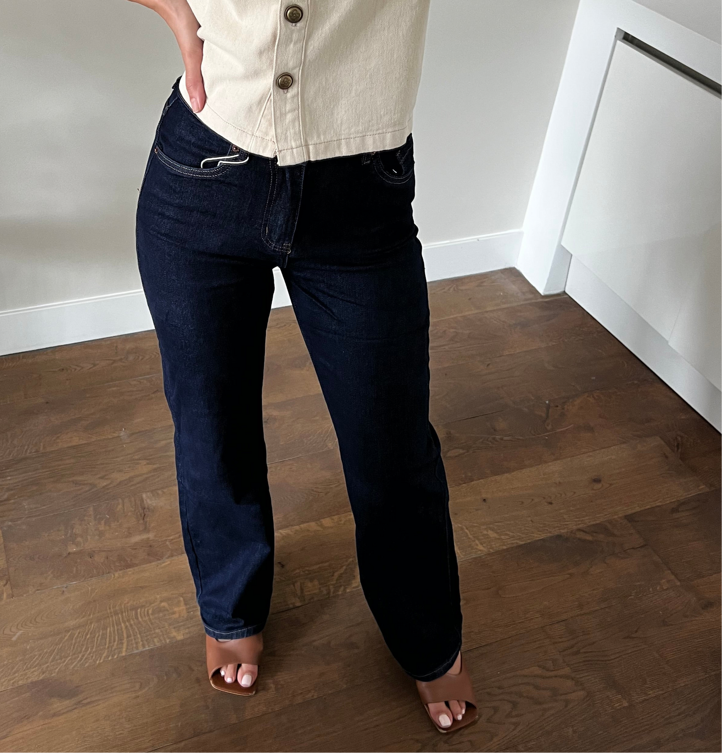 LOD of Love - Dark Denim Jeans Wide Leg Norfy