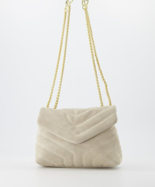 LOD of LOVE – Celine Suede Crossbodytassen Beige