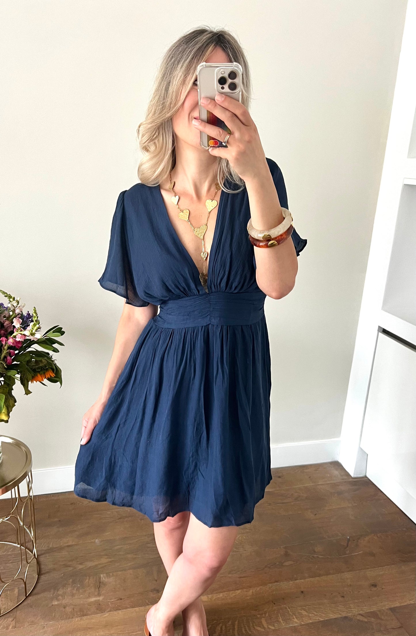 LOD of Love – Jurk Belle Navy Blue Elegance