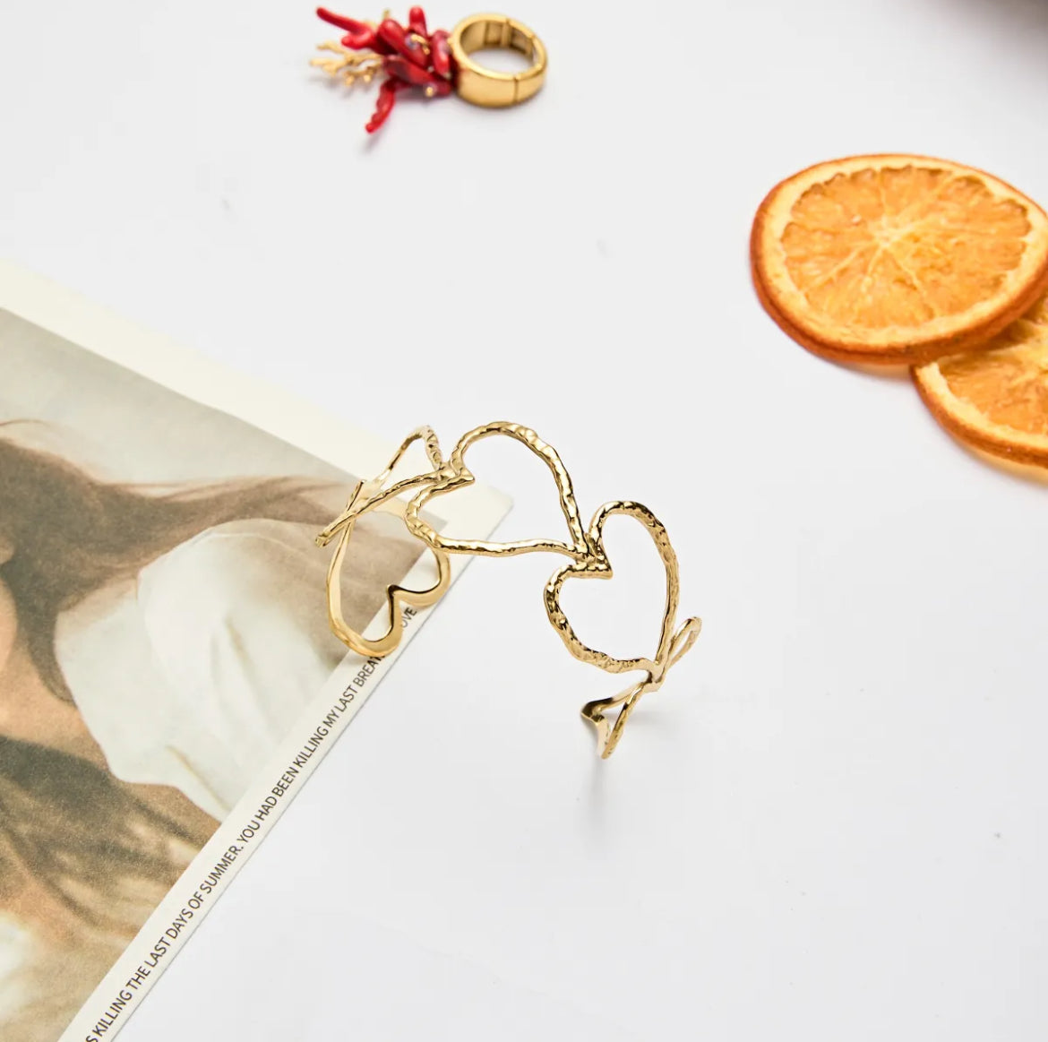 LOD of Love - Open Heart Stainless Steel Bracelet