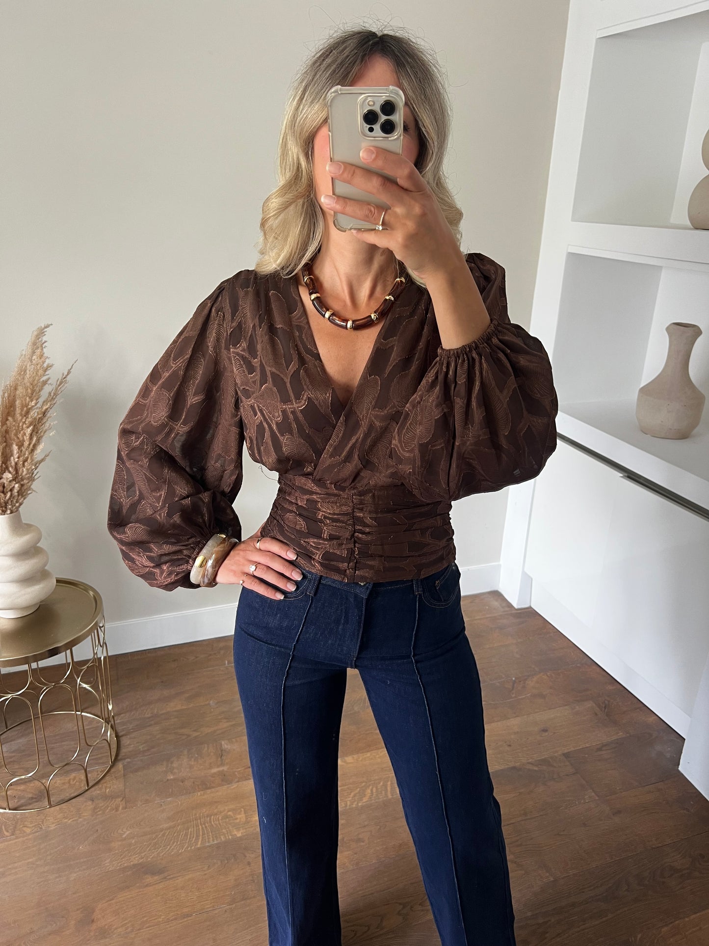 LOD of Love – Emma Blouse Brown