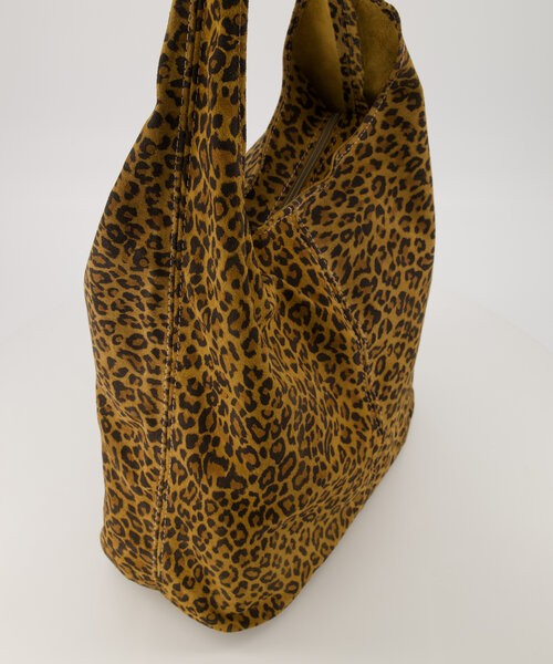 LOD of Love - Loreen Wildleder-Umhängetasche Leopard