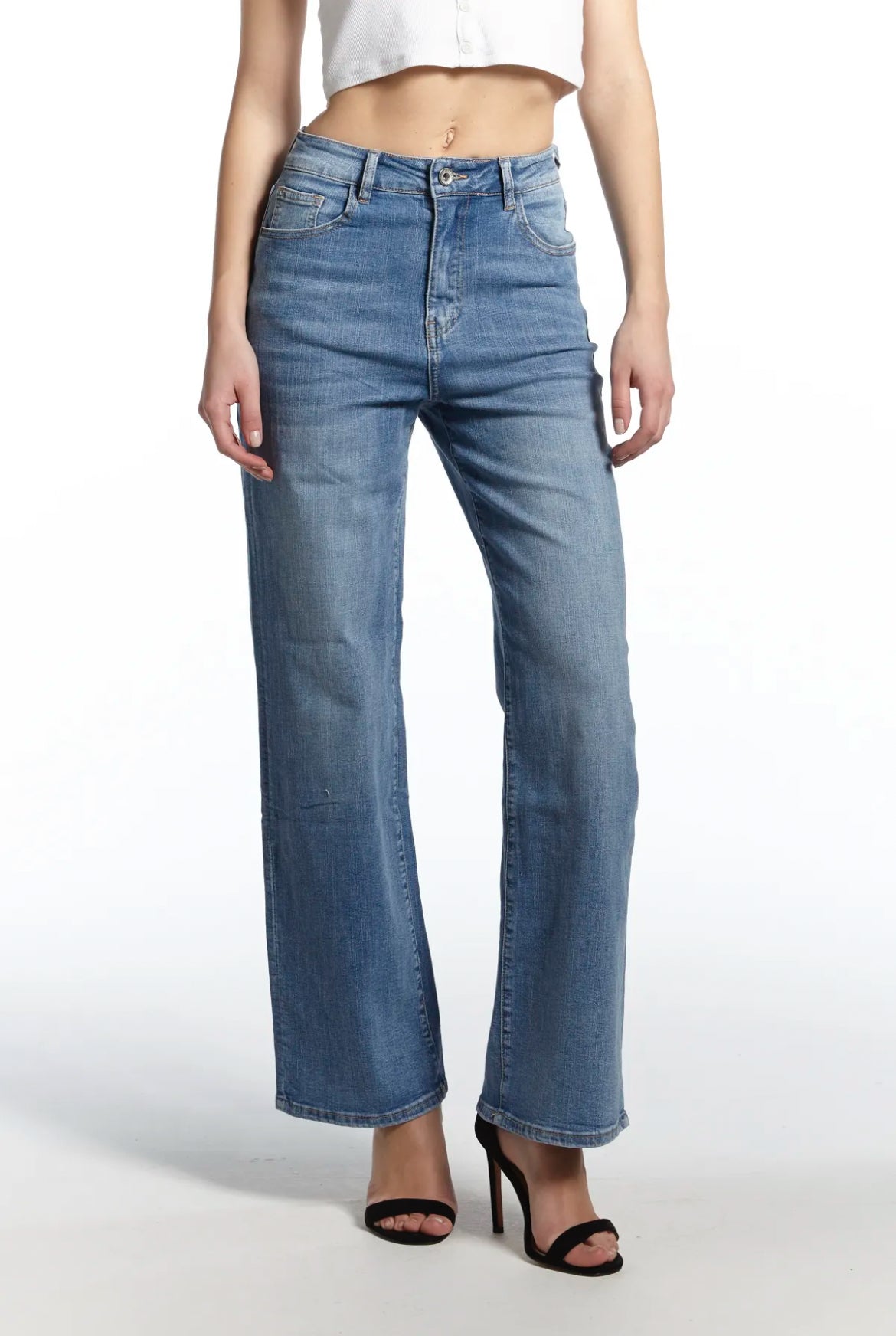 LOD of Love - Jeans Wide Leg Blue Mila