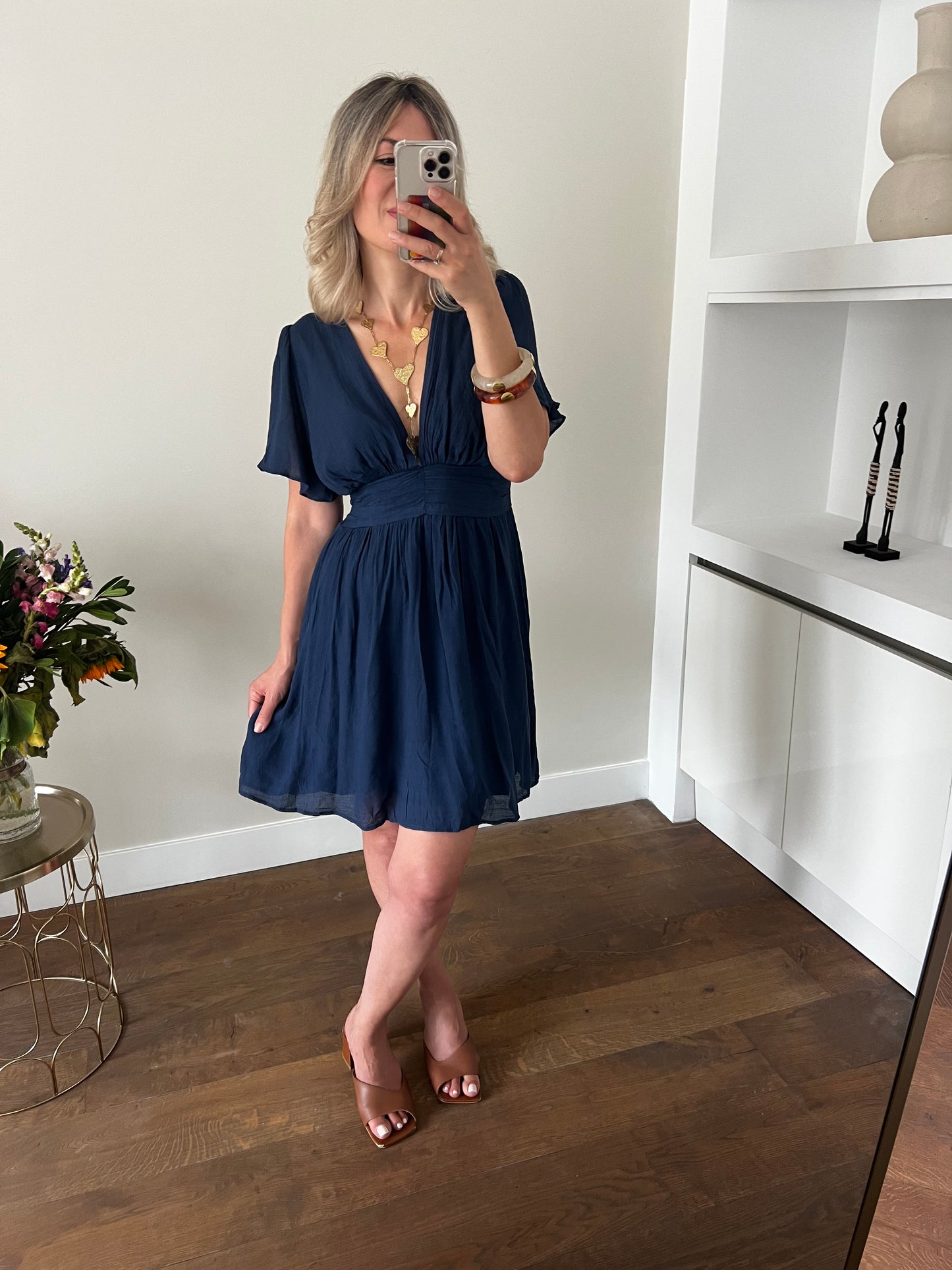 LOD of Love – Jurk Belle Navy Blue Elegance