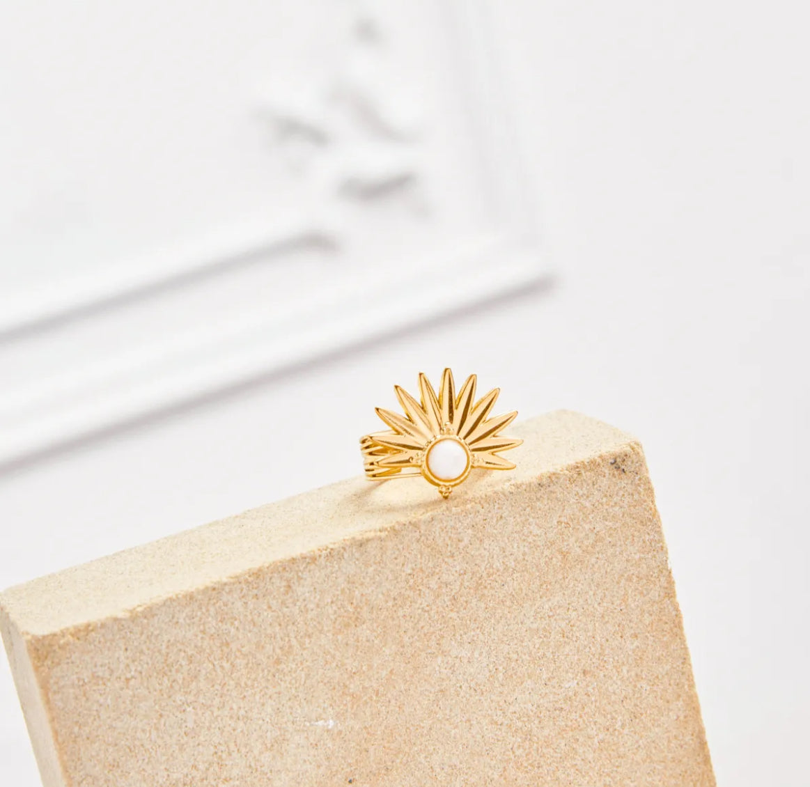 LOD of Love - Sun Bloom Ring Gouden Ring Blanca
