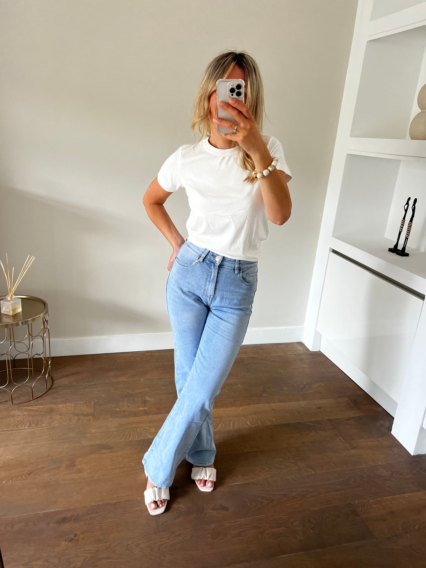 LOD of Love - JLo Wide Leg Jeans – Classic Blue