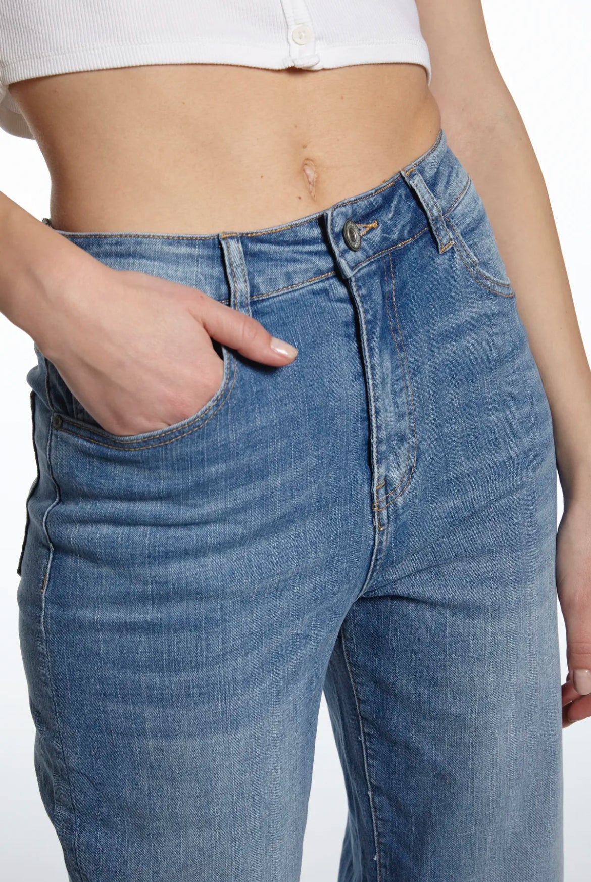 LOD of Love - Jeans Wide Leg Blue Mila