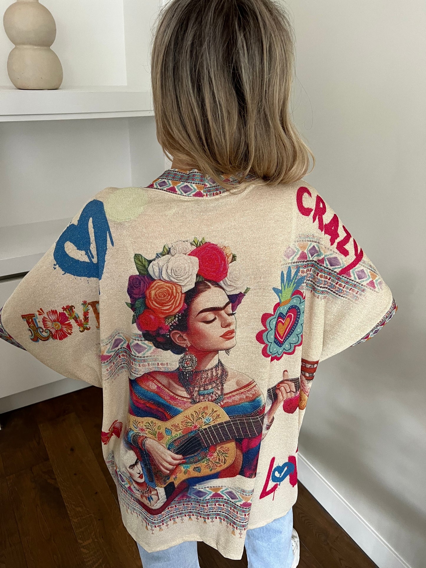 LOD of Love – Vest Frida met Artistieke Print