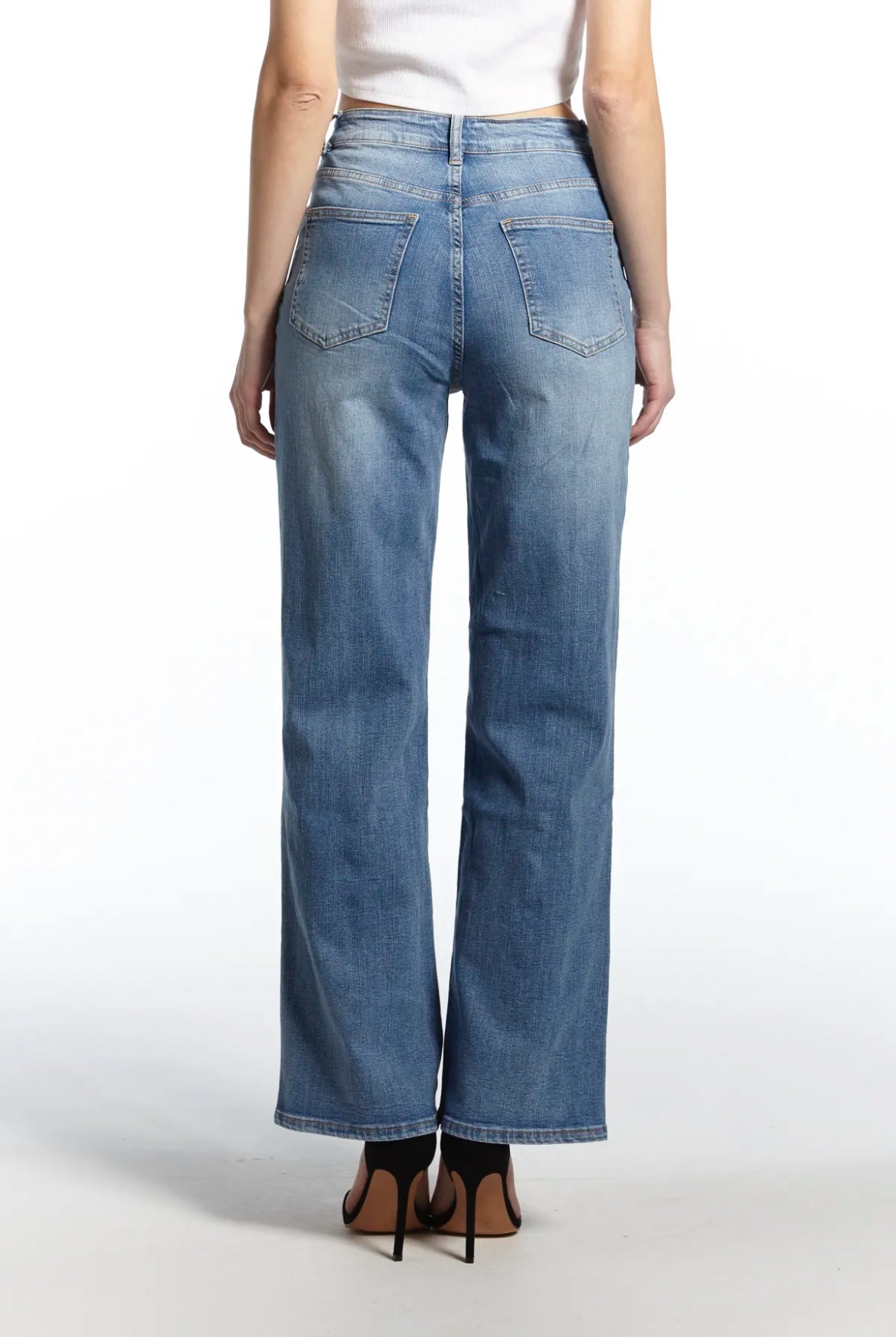LOD of Love - Jeans Wide Leg Blue Mila