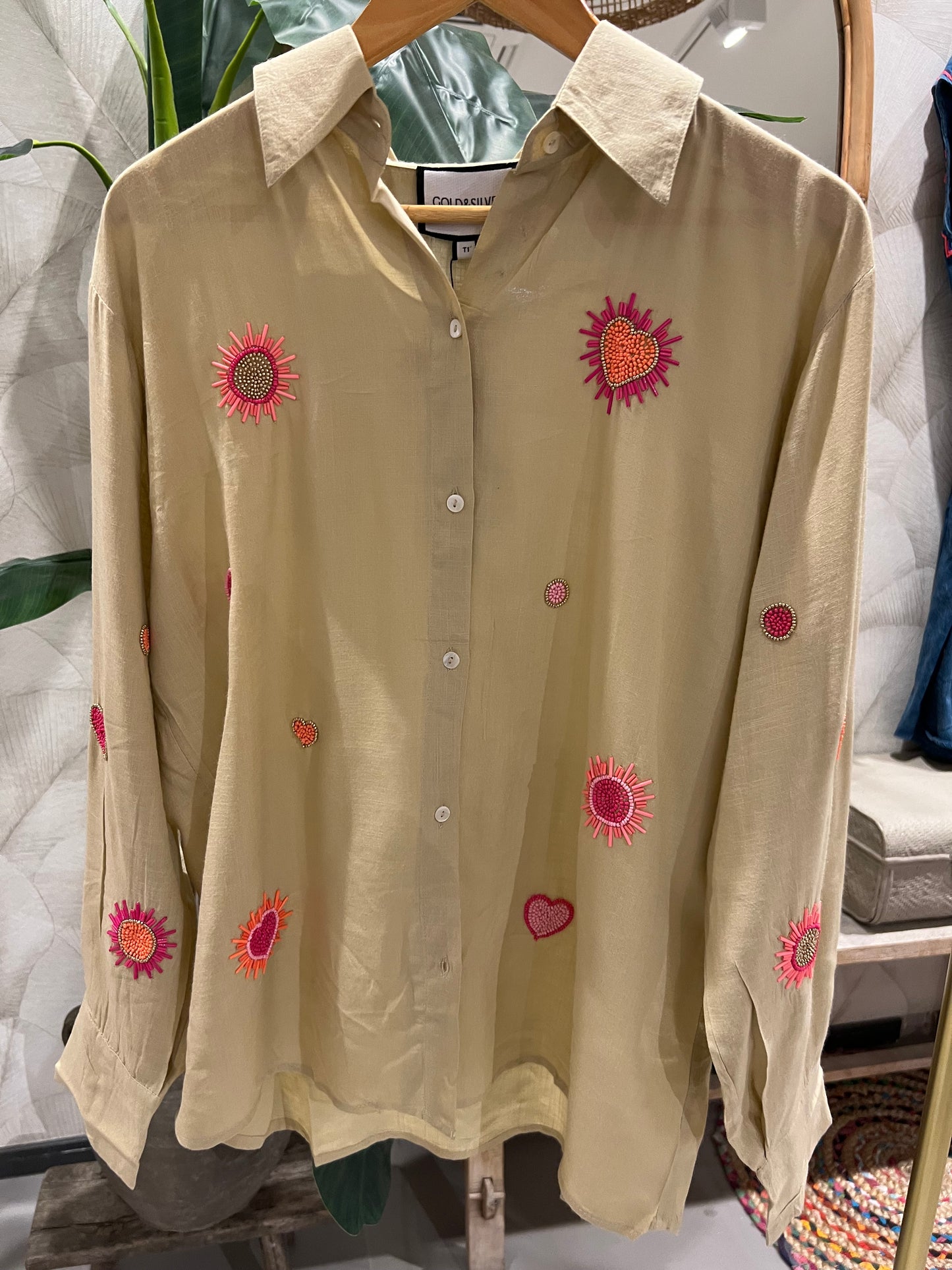LOD of Love – Boho Blouse met Kralenhartjes