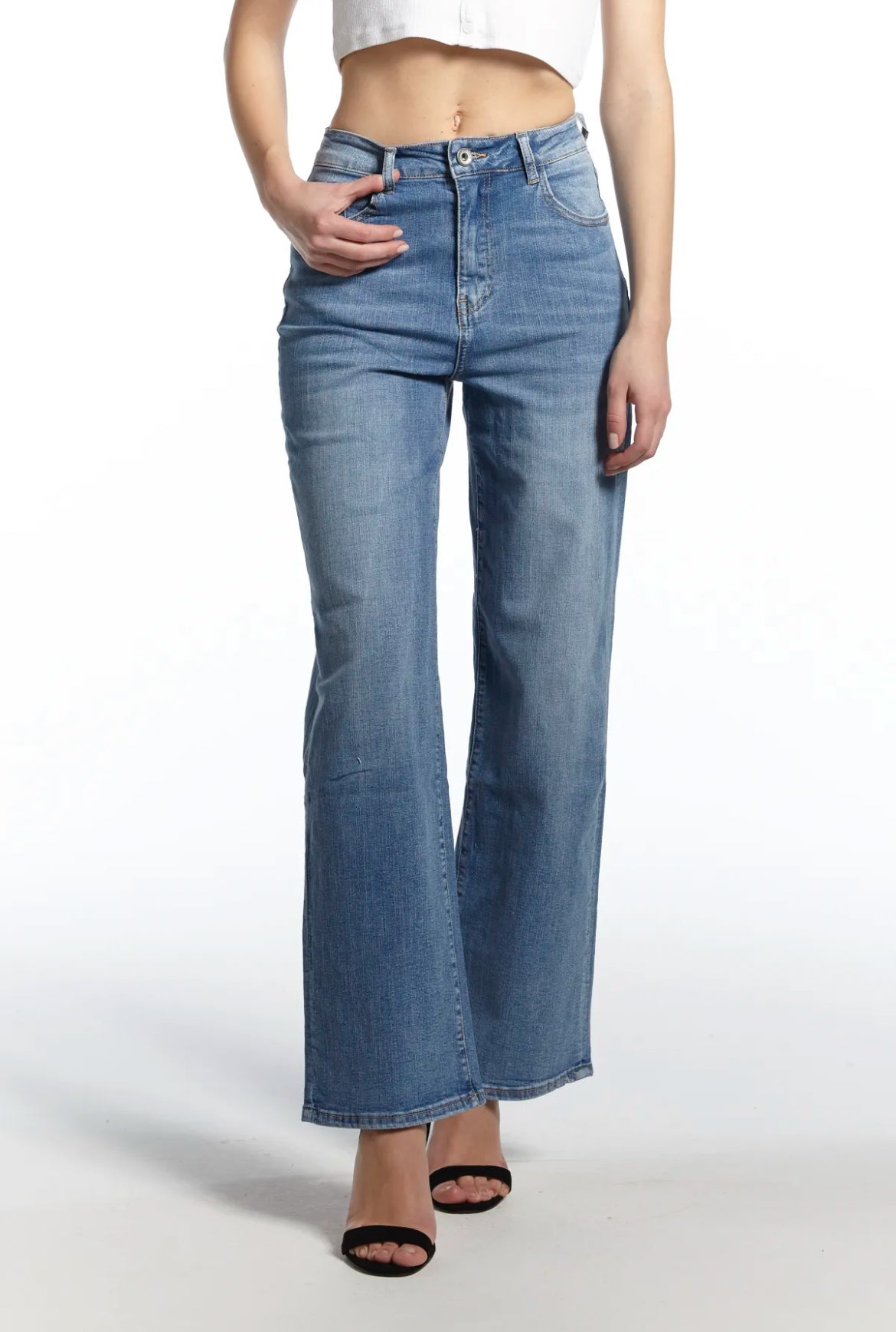LOD of Love - Jeans Wide Leg Blue Mila