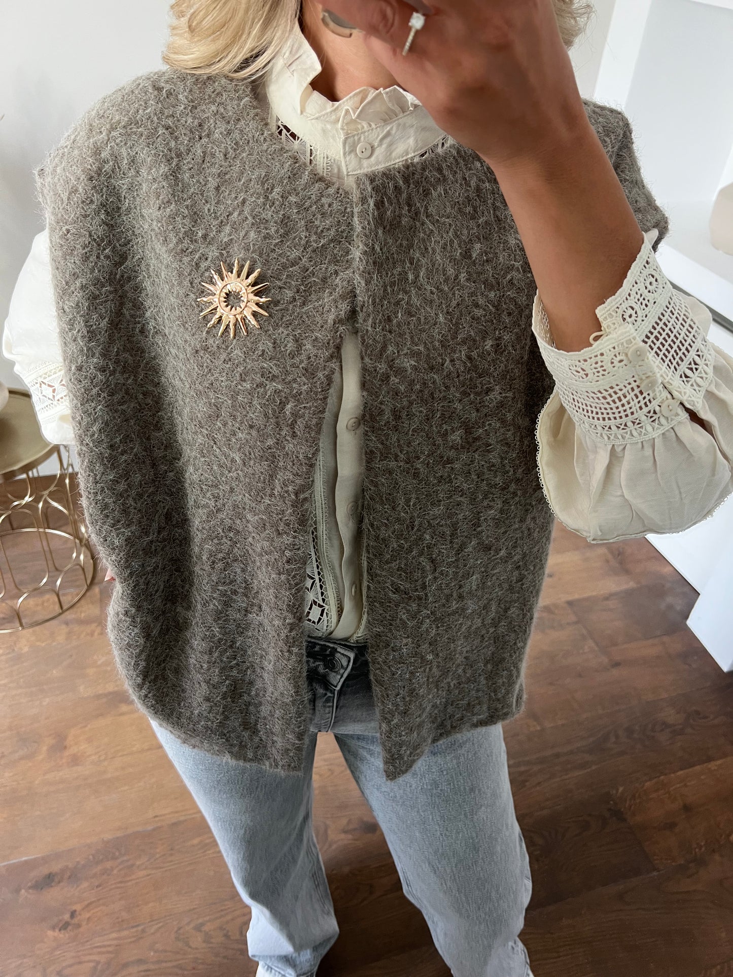 LOD of Love – Soft Gilet Taupe