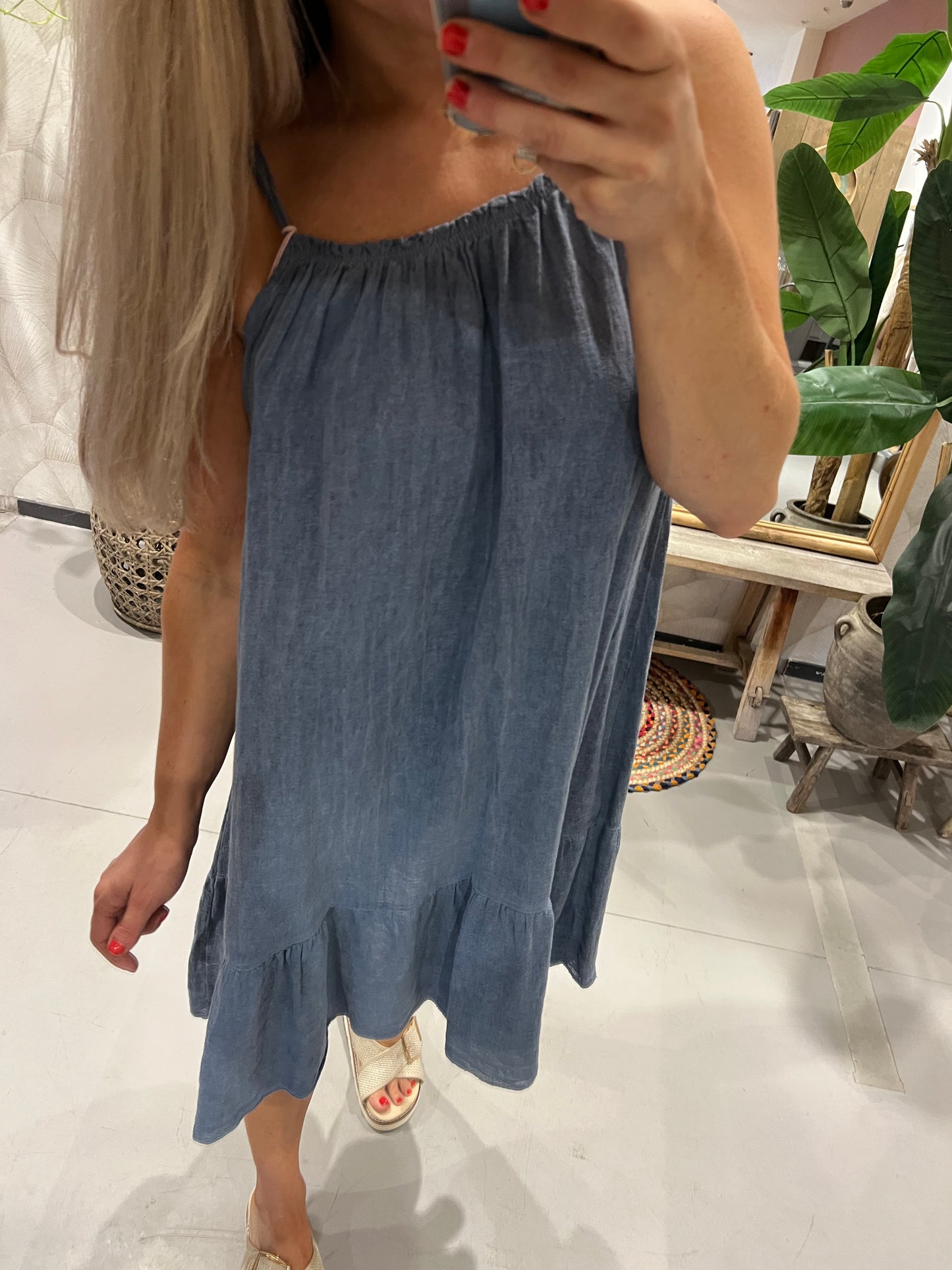 LOD of Love – Katoenen Jurk Fay Blauw