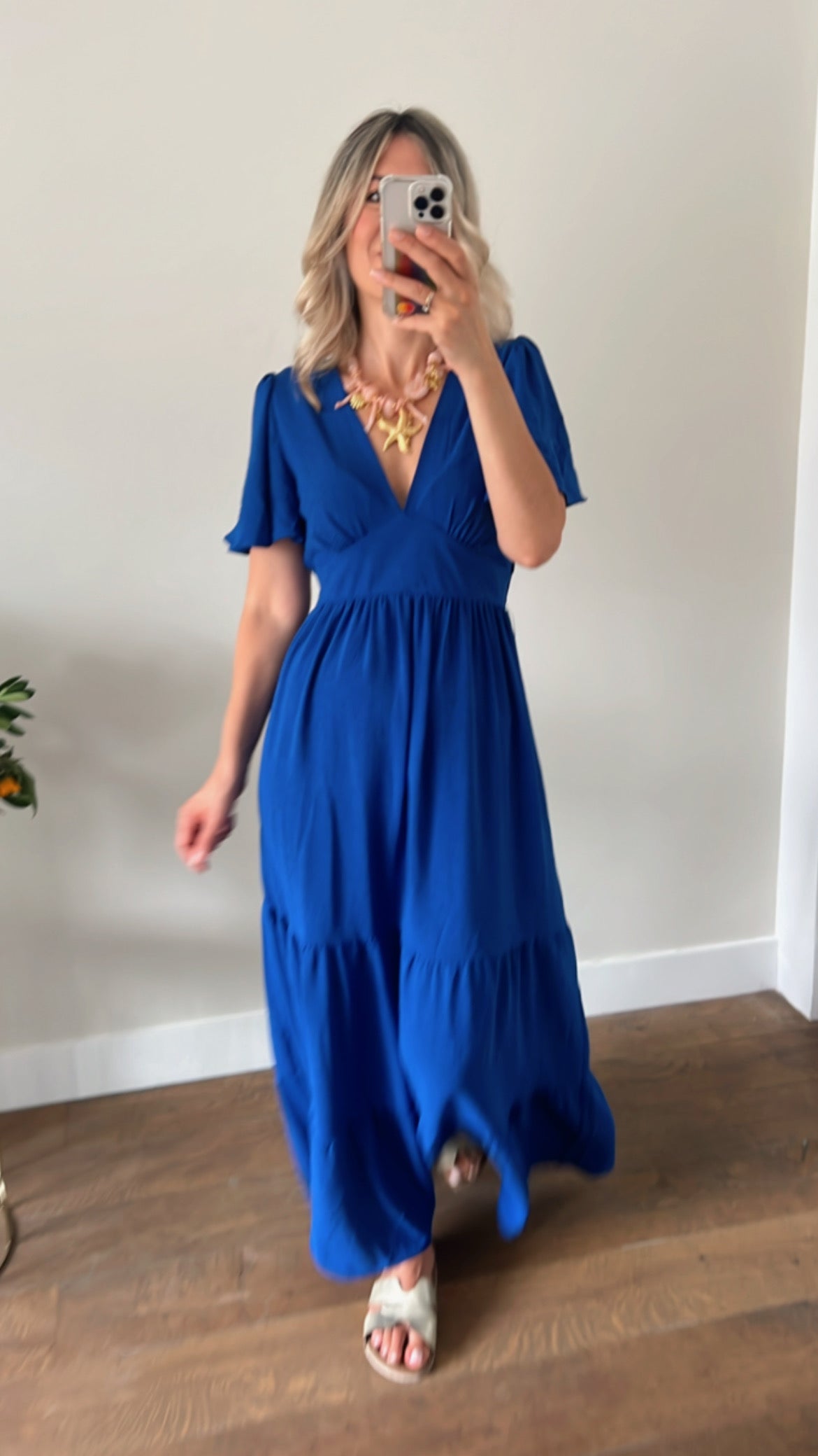 LOD of Love – Maxi Jurk Kobalt