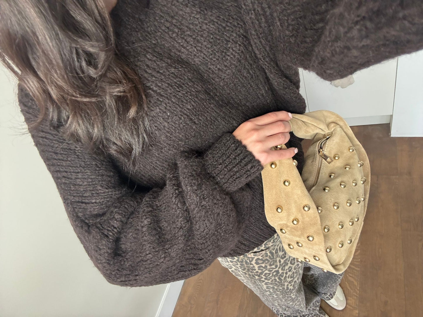 LOD Of Love - Knitted Cozy Sweater Bruin