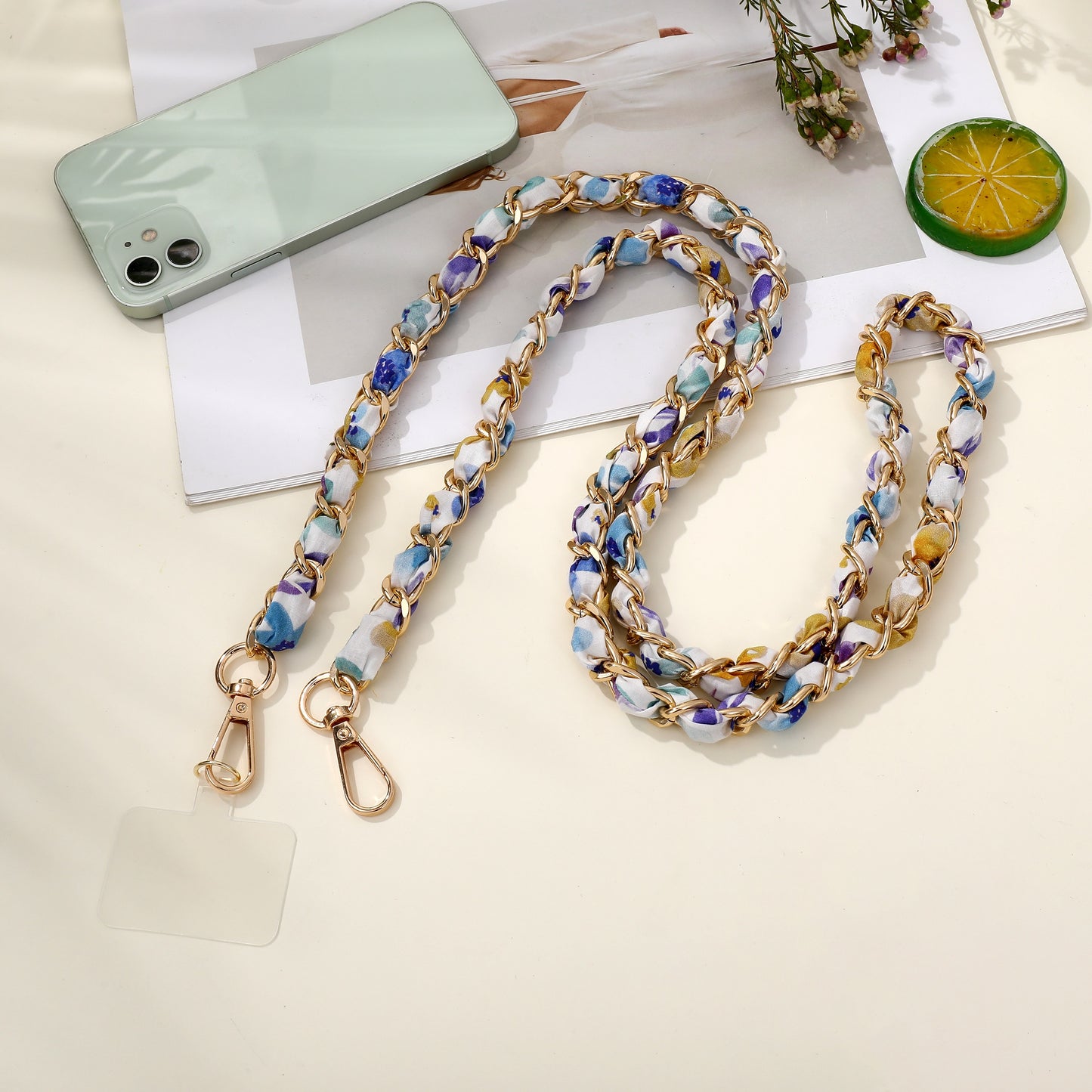 LOD of Love - Lange Phone Cord Blue