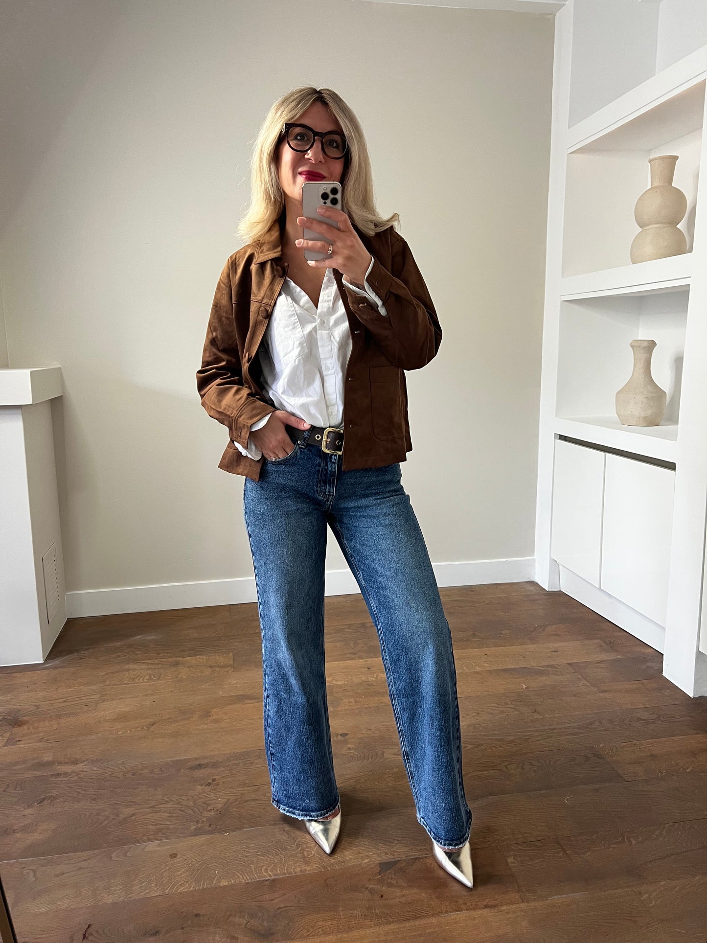 LOD of Love – Cognac Faux Suede Musthave Jacket