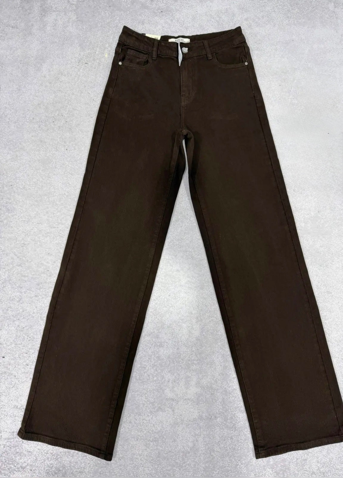 LOD of Love - Tall Jeans Straight Chocoladebruin