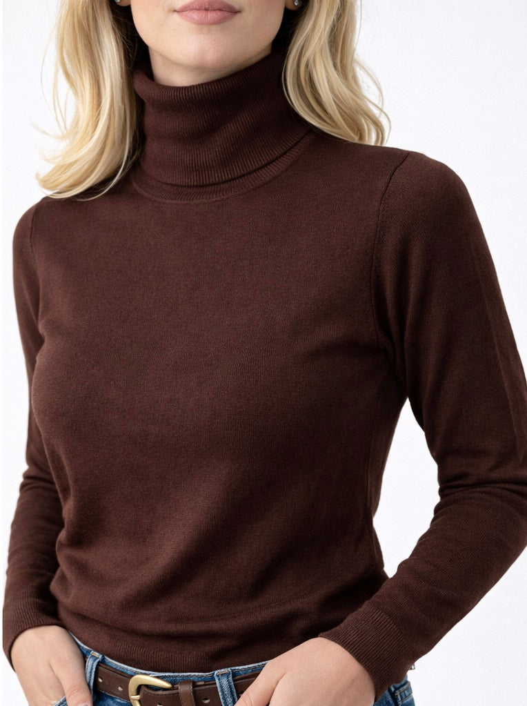 LOD Of Love - Basic Turtleneck Brown