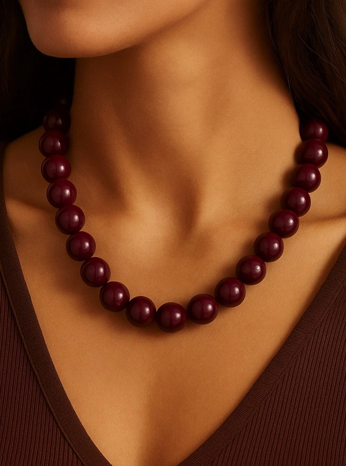 LOD of Love - Kralenketting Bordeaux