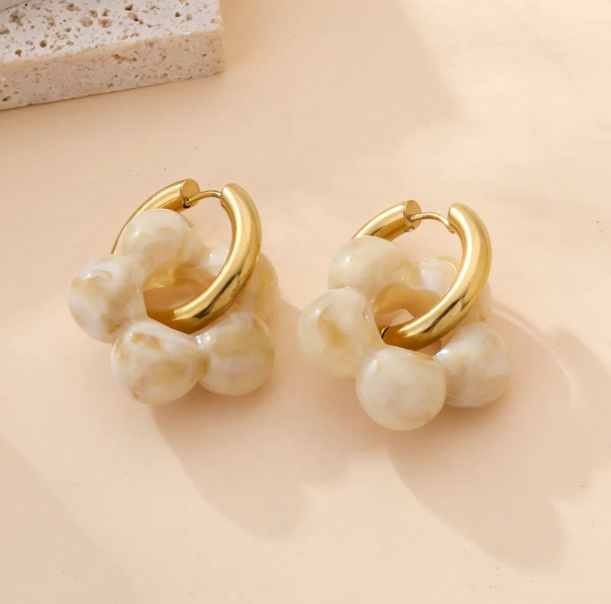 LOD of Love – Herzförmige Ohrringe in Gold