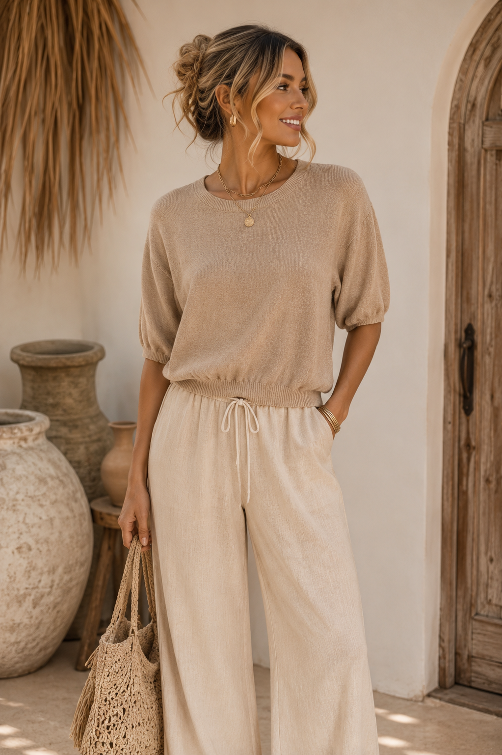 LOD of Love – Katoenen Top Liv Zand