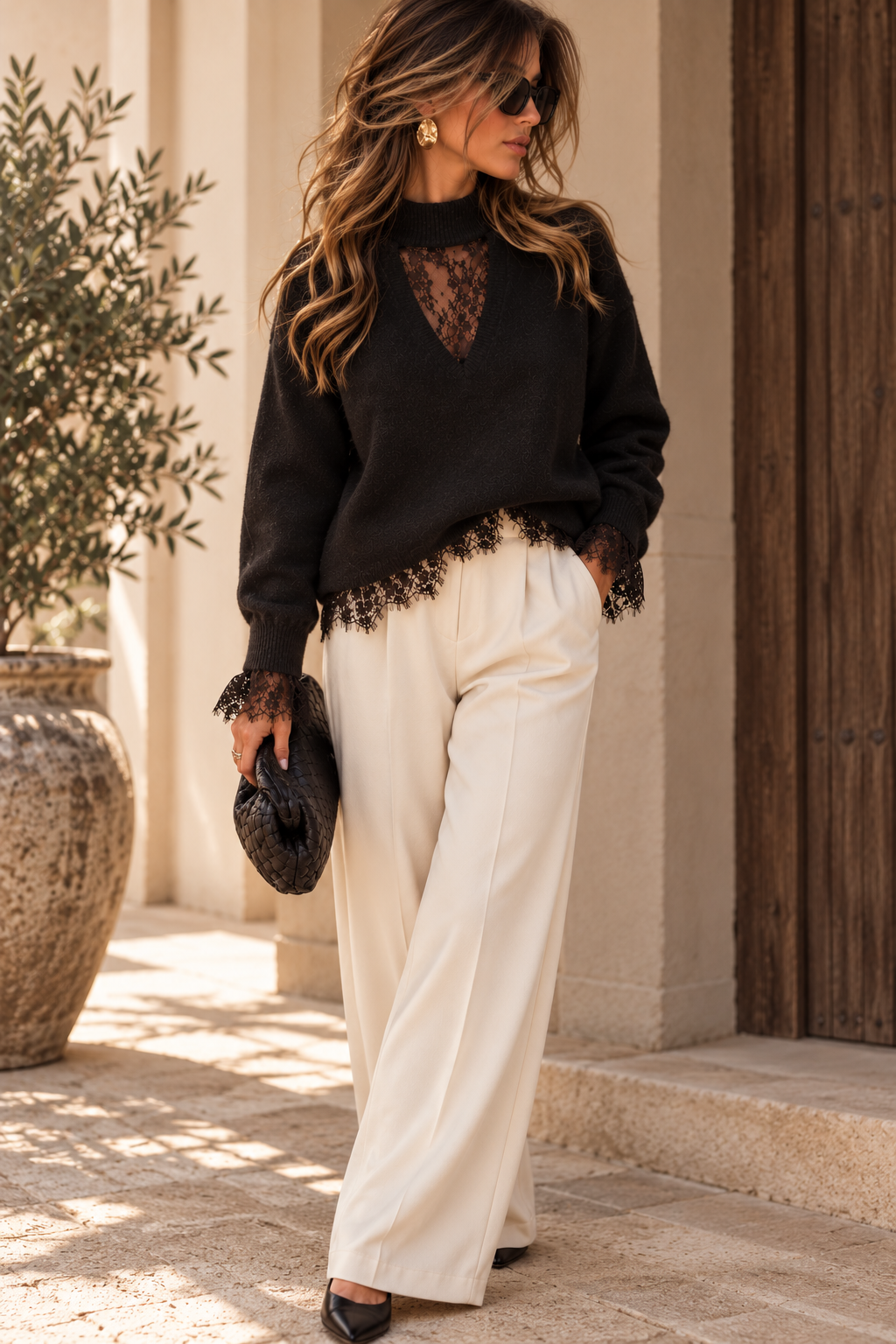 LOD of Love – LOD Lace Detail Knit Choco