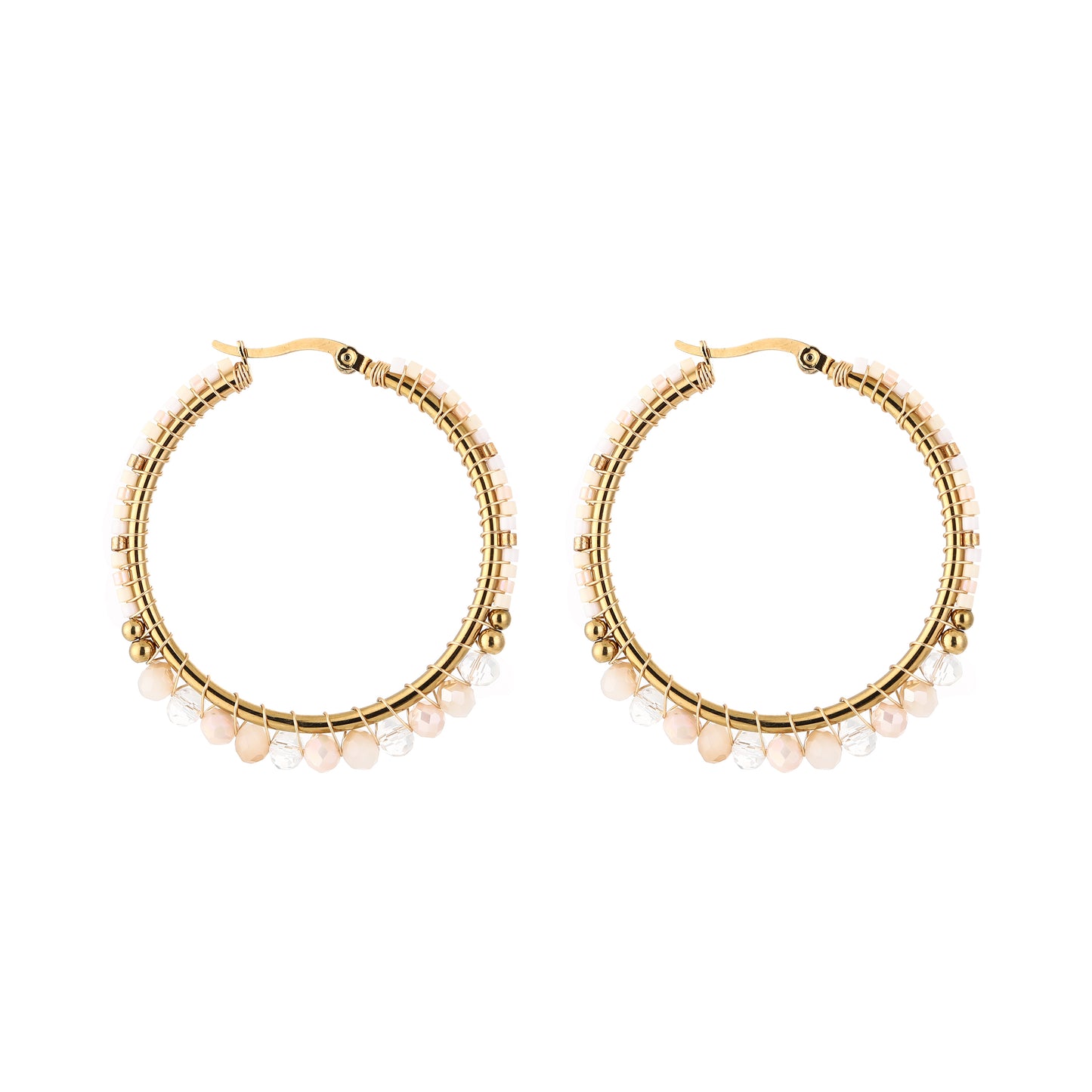 LOD of Love – Circle of Pink Oorbellen