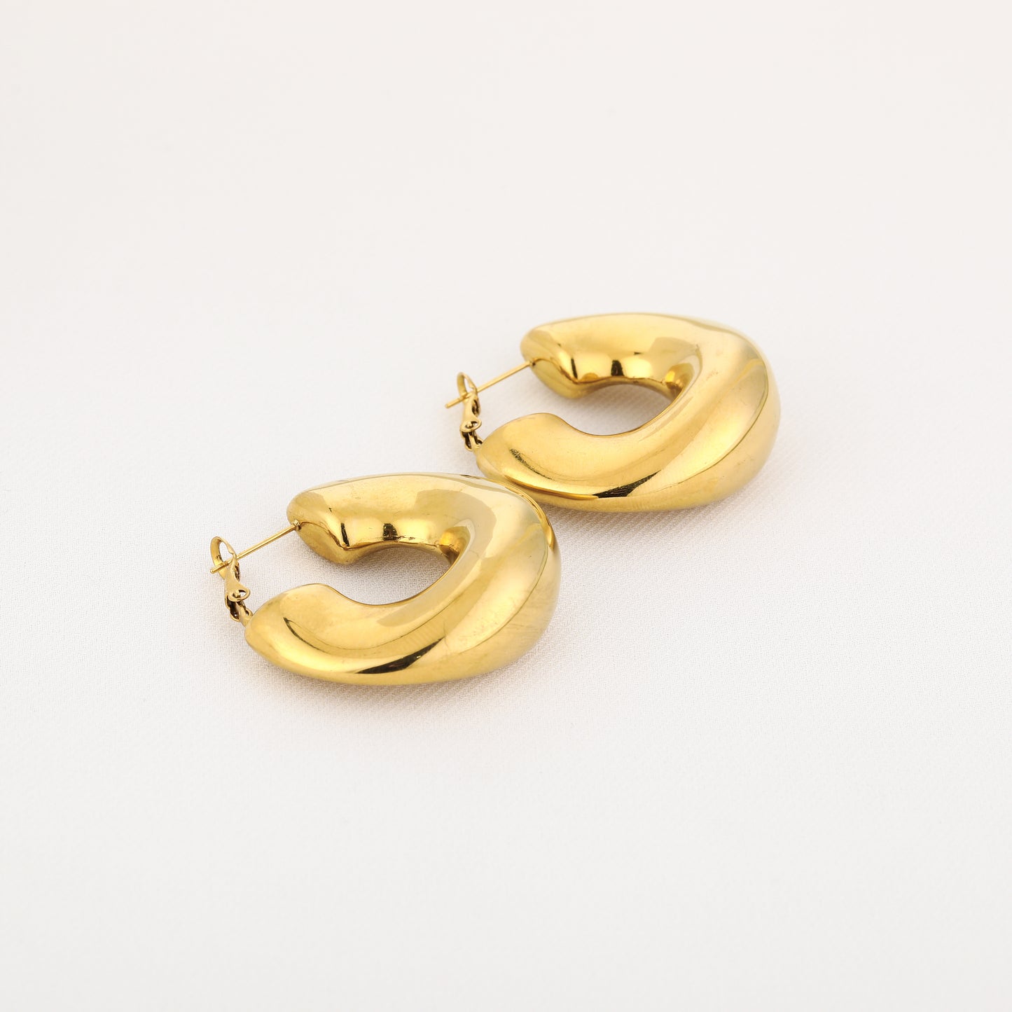 LOD of Love - Stainless Steel Creoles 3.5