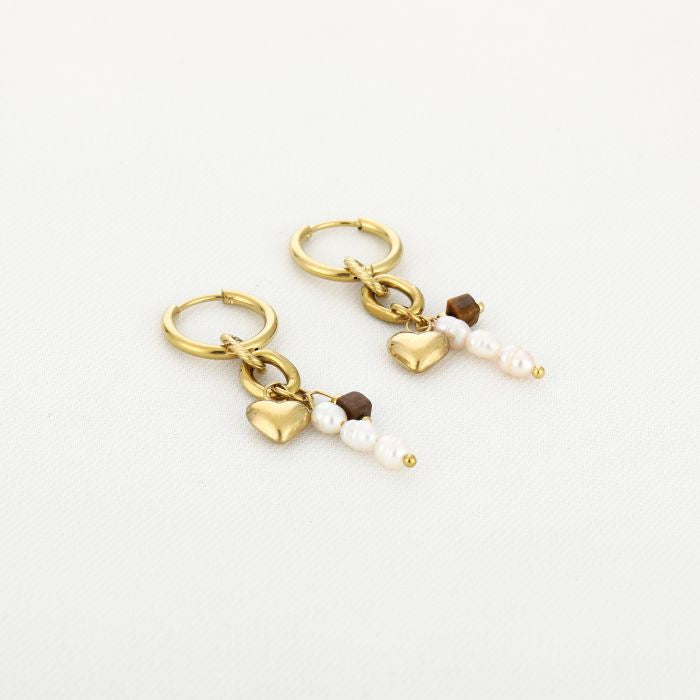 LOD of Love – Oorbellen Tiger Eye