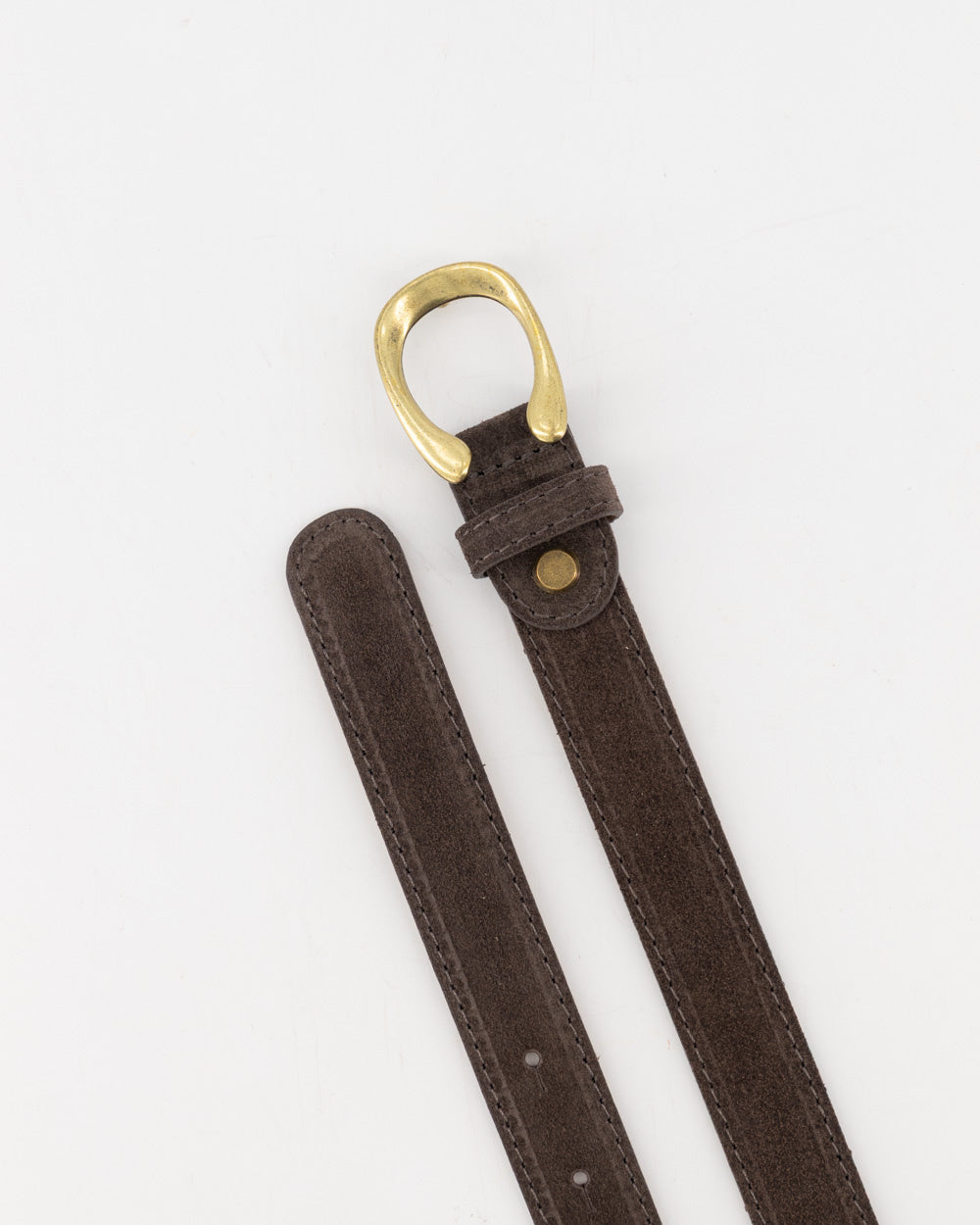 LOD of Love- Cece Suede Riem Donkerbruin