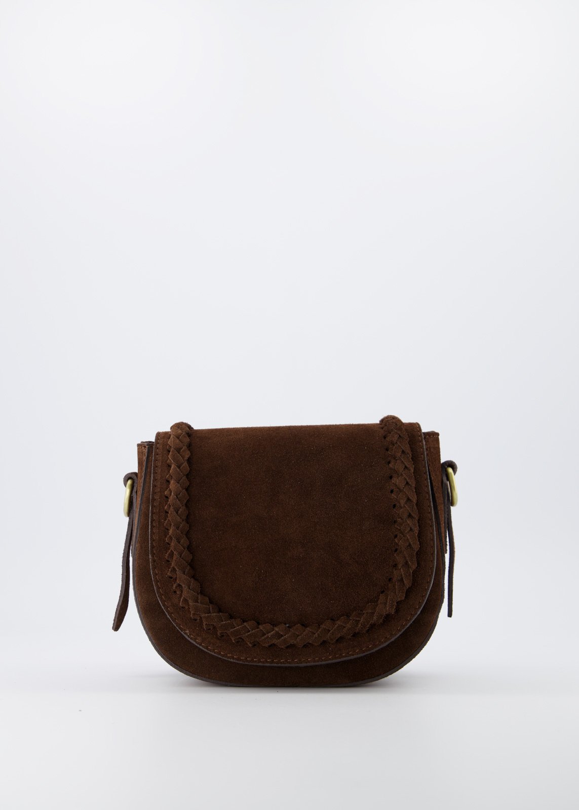 LOD of Love - Chelsea Suede Crossbodytassen Bruin