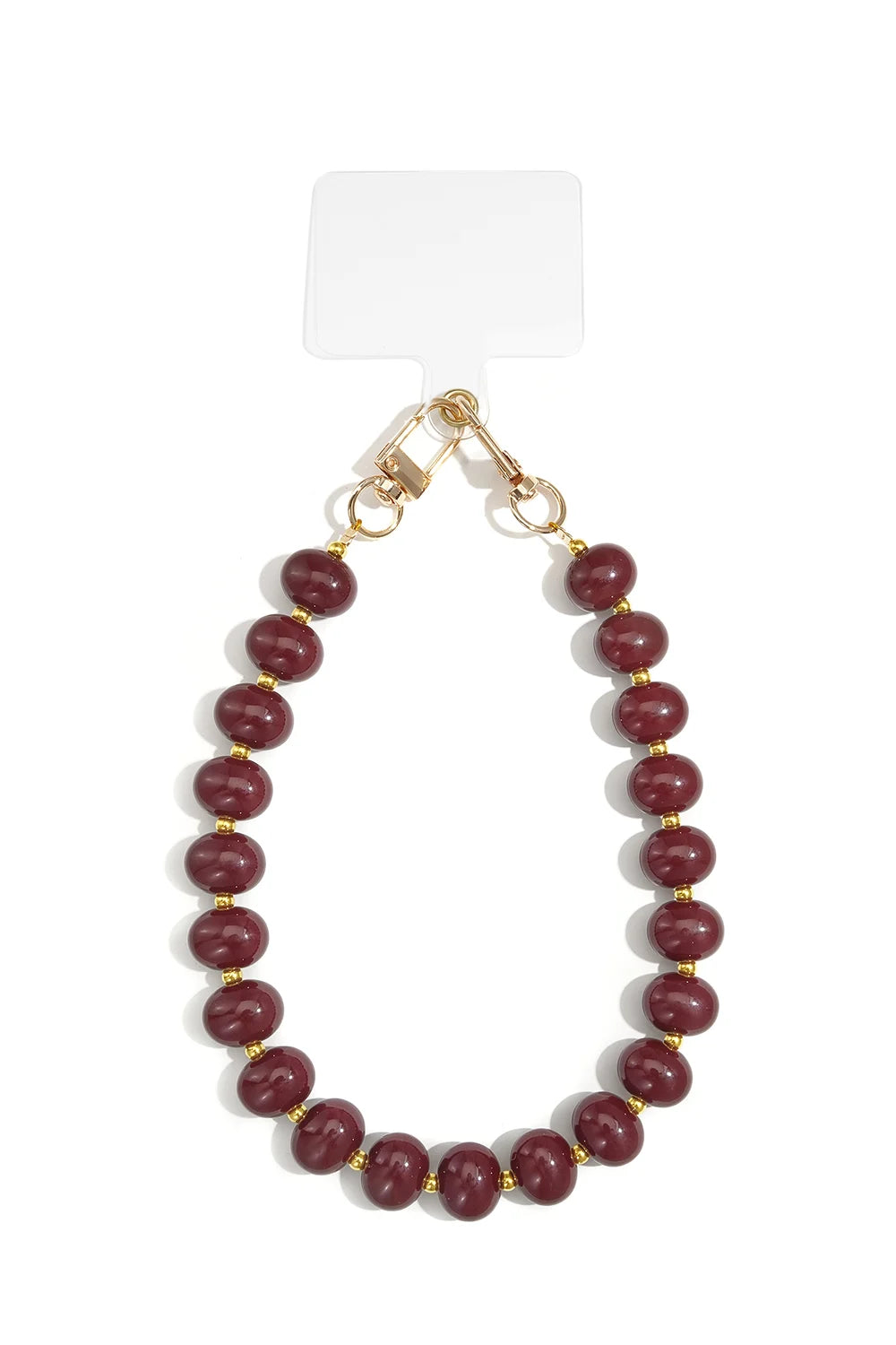 LOD of Love – Phone Cord with Red Hearts and Gold Details