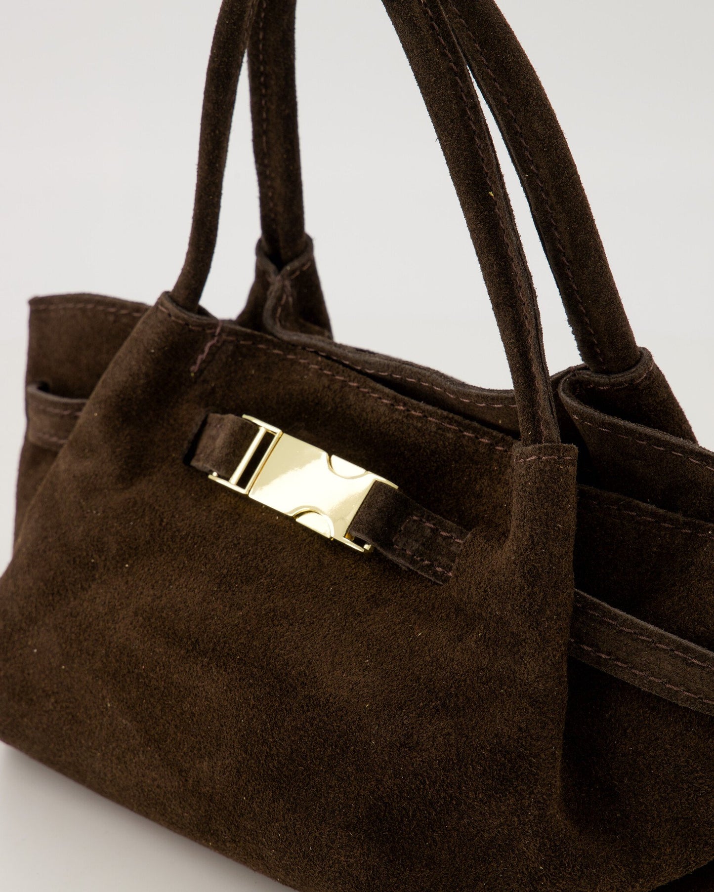 LOD of Love - Handtas Leonie Suede Brown