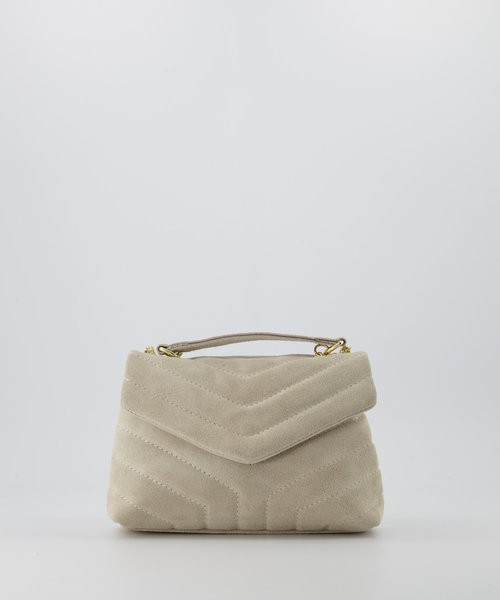 LOD of LOVE – Celine Suede Crossbodytassen Beige