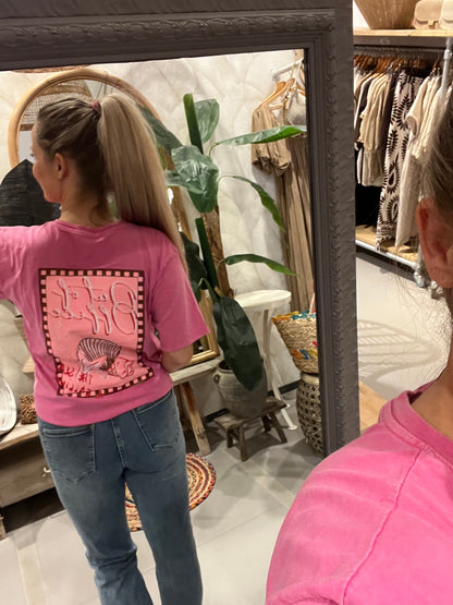 LOD of Love – T-shirt “Out of Office” | Fuchsia Roze | Summer Vibes
