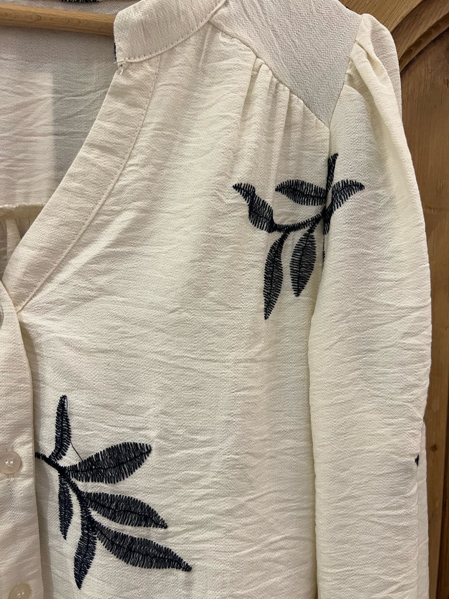 LOD of Love – Blouse Blue Leaf