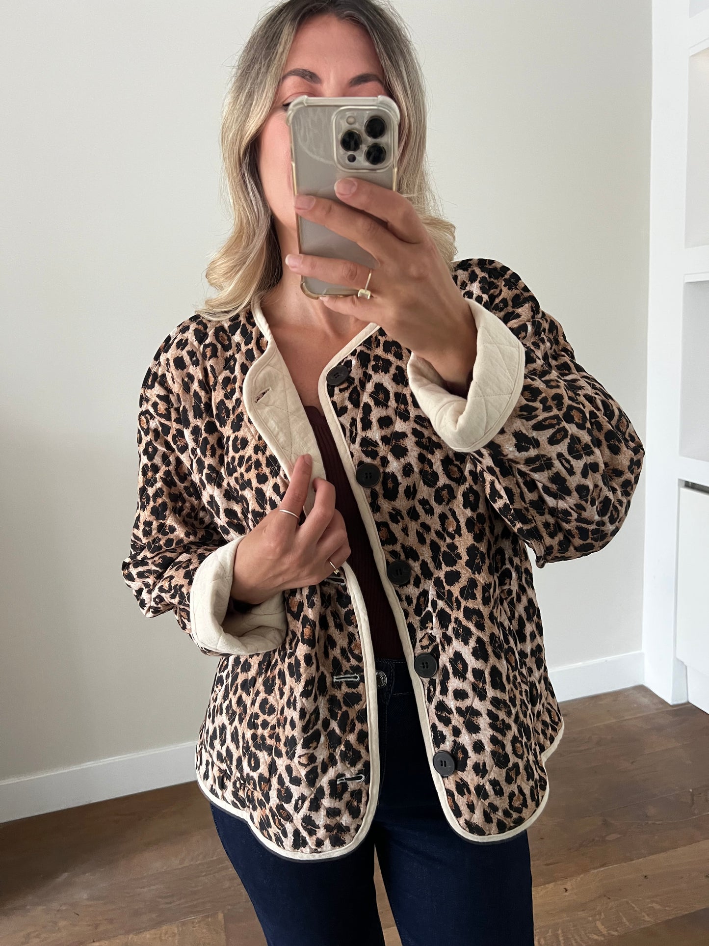 LOD of Love – Reversible Jas Beige Leopard