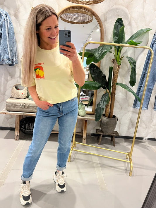 LOD of Love - T-Shirt La Dolce Vita Yellow