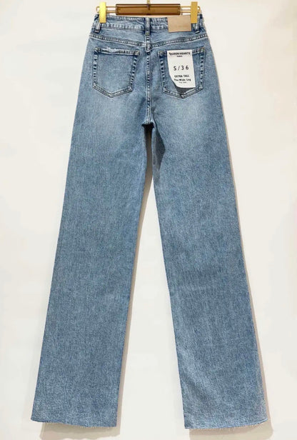 LOD of Love - Queen Hearts Extra Tall Jeans – Inseam 95 cm